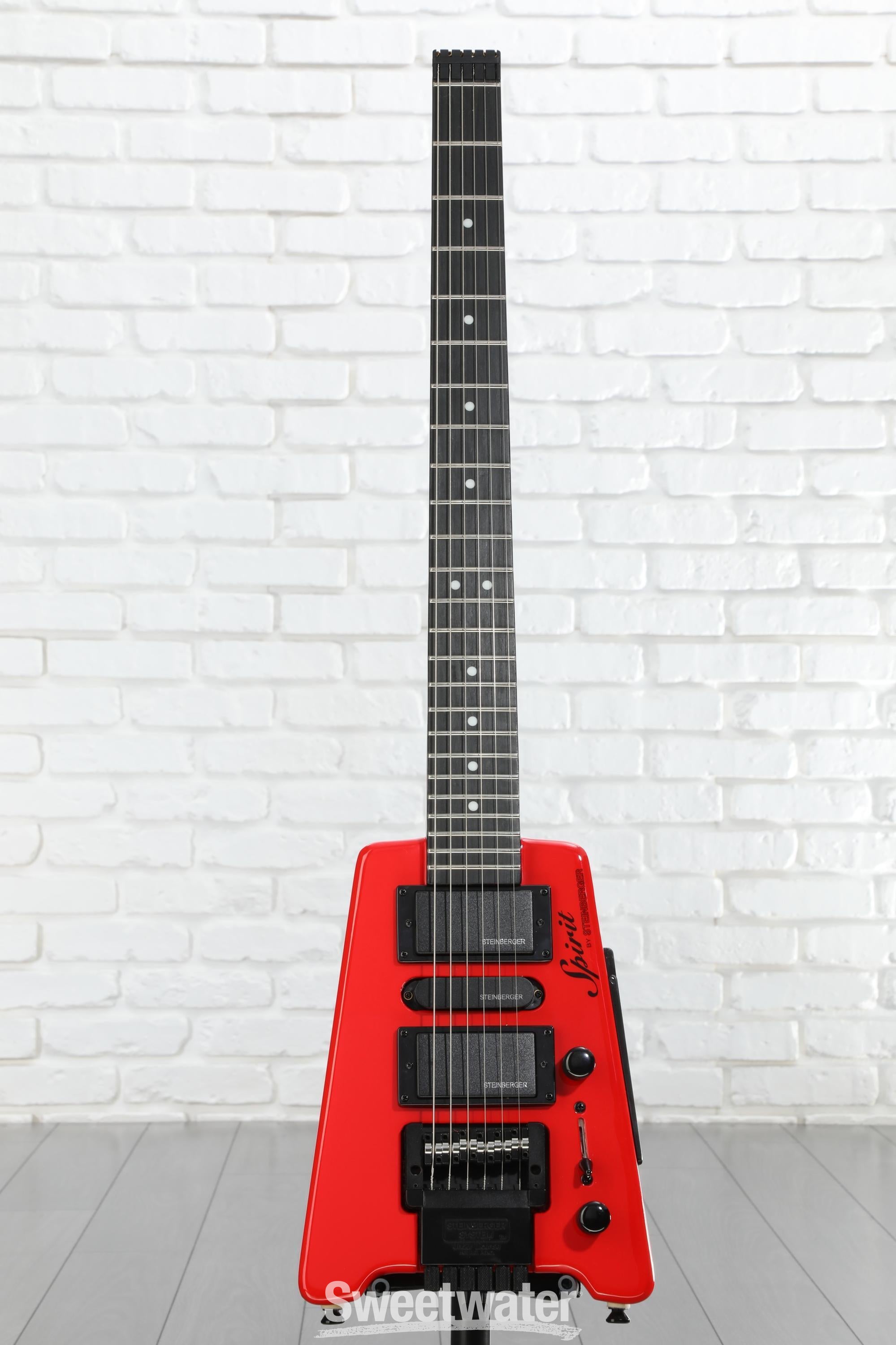 Steinberger Spirit GT-PRO Deluxe Electric Guitar - Hot Rod Red