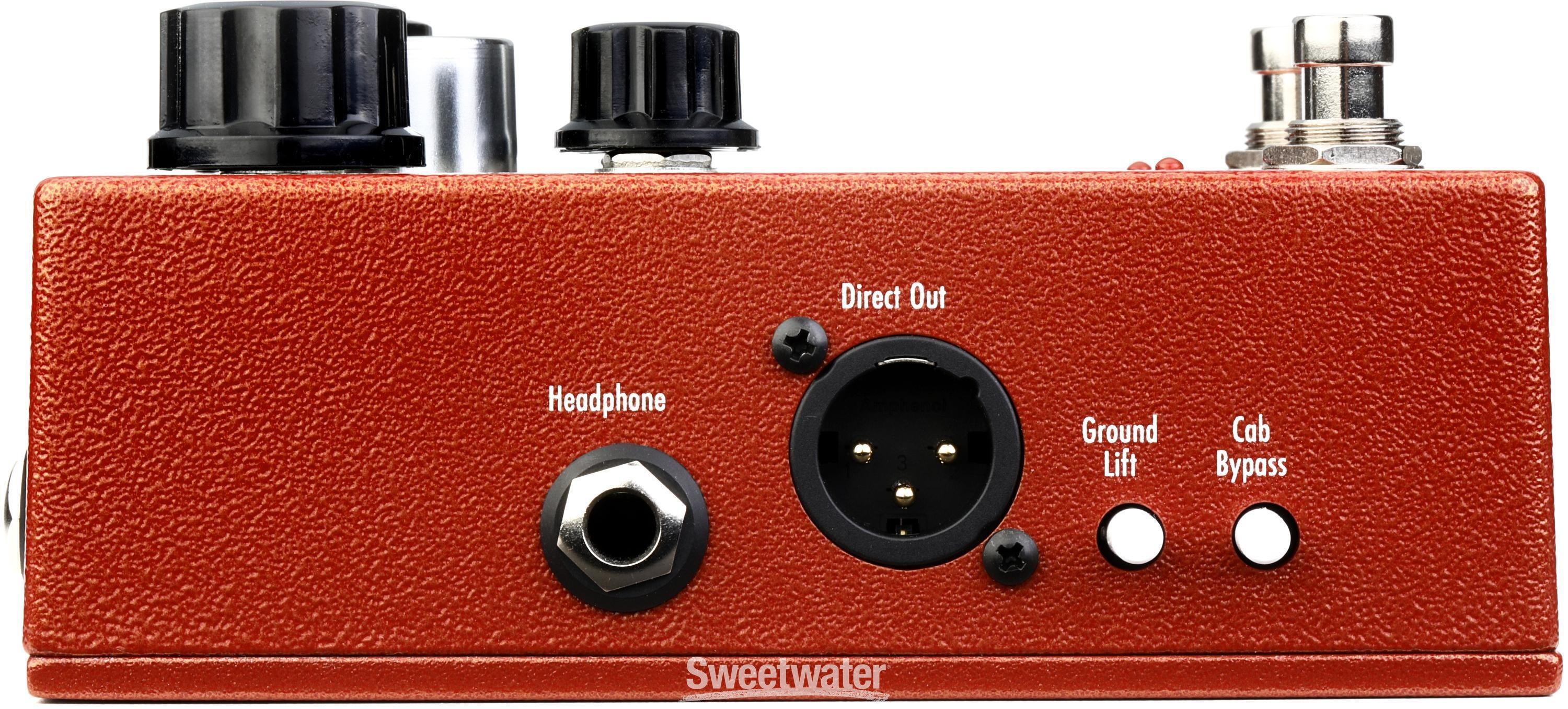 EarthQuaker Devices ZEQD-Pre Preamp Pedal - Garnet Red, Sweetwater