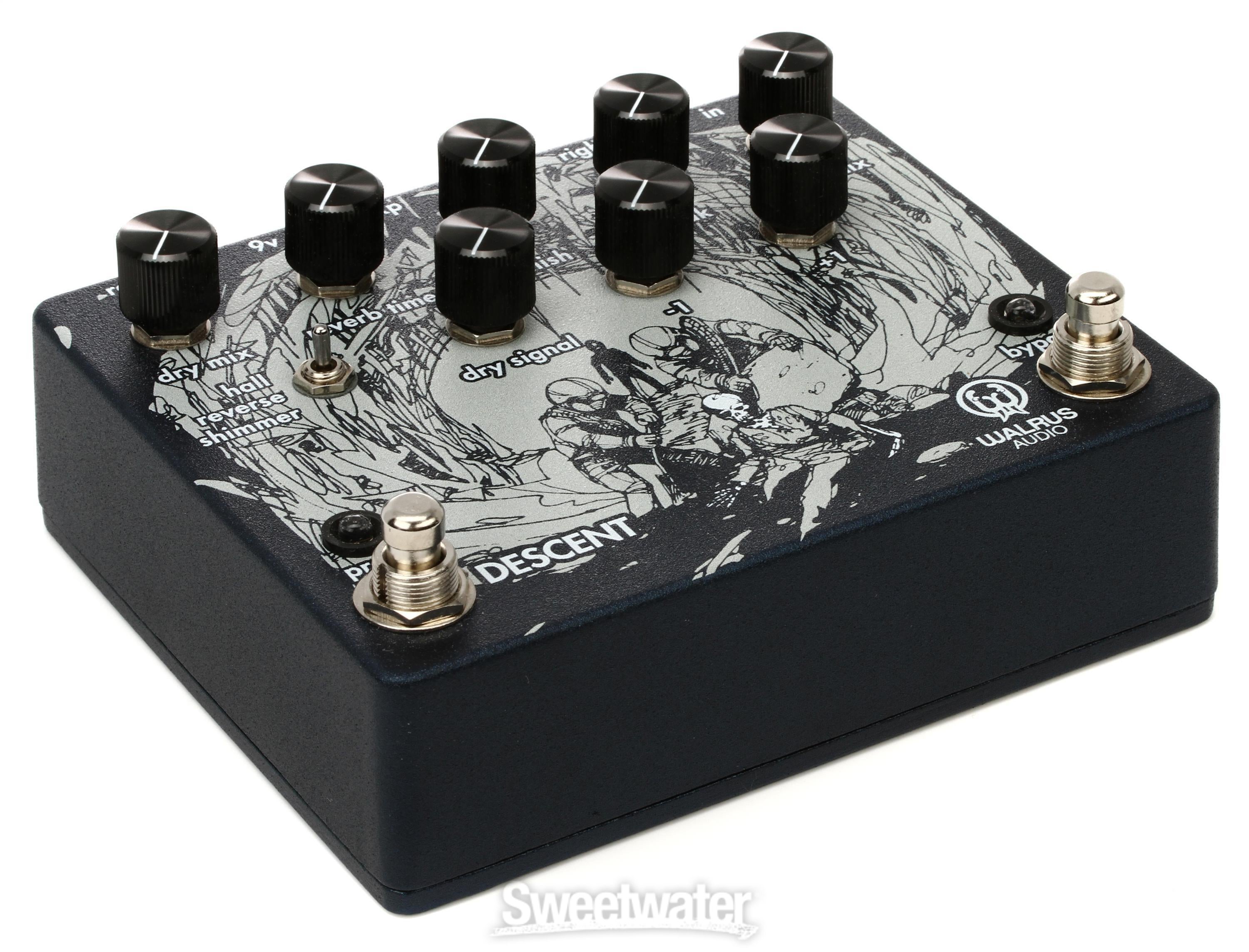 Walrus Audio Descent Reverb/Octave Machine Pedal Reviews | Sweetwater