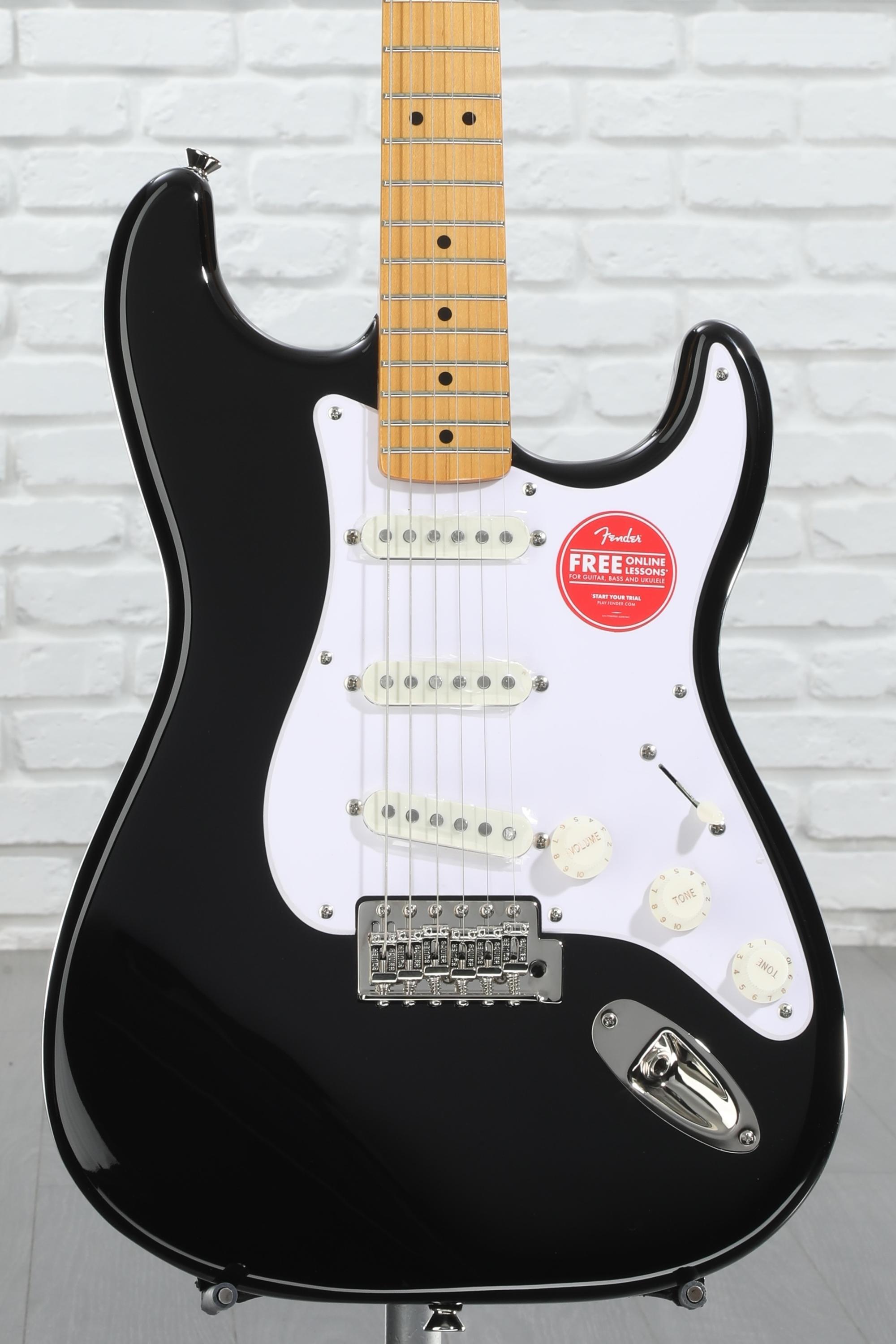 Squier Classic Vibe '50s Stratocaster - Black | Sweetwater
