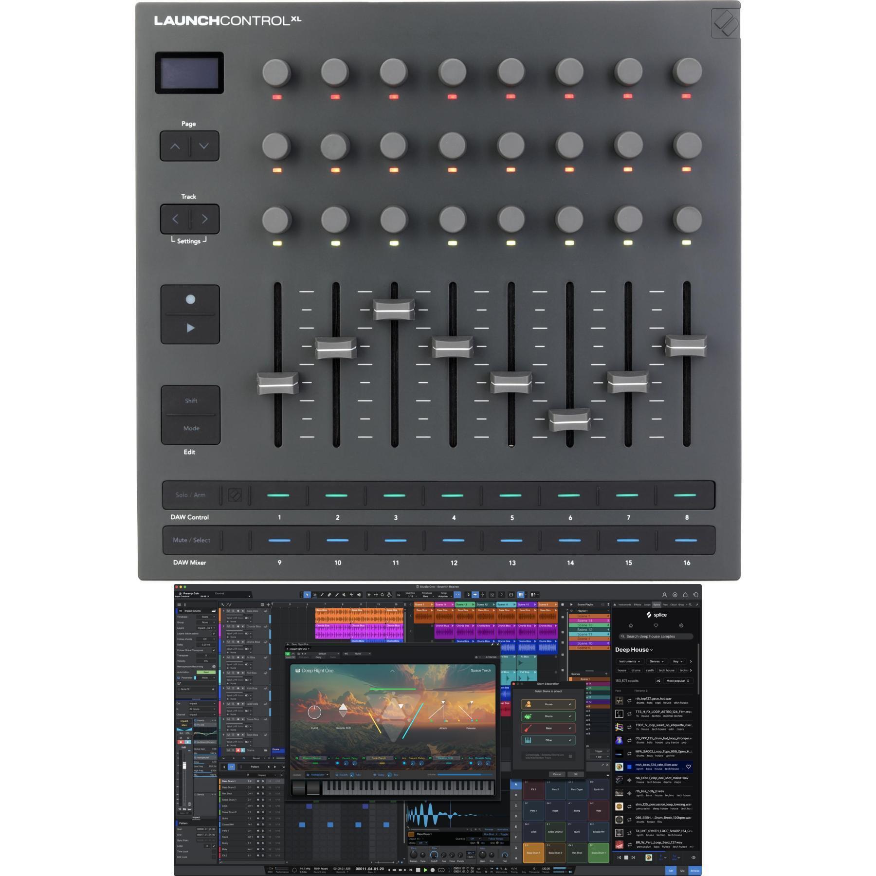 Novation Launch Control XL 3 MIDI Control Surface with