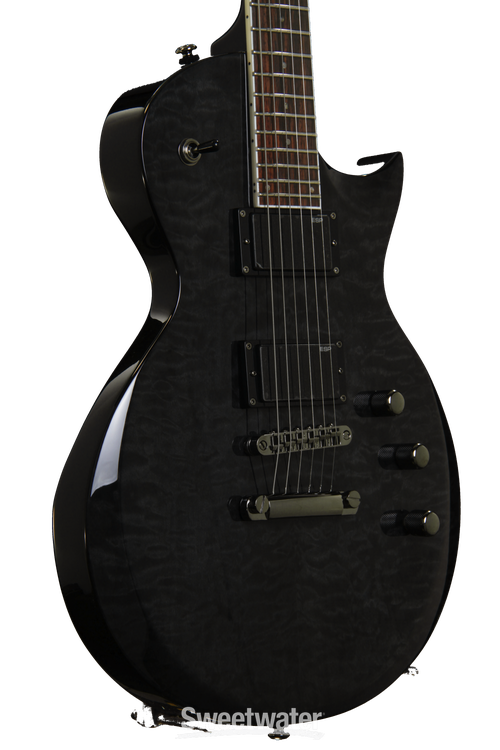 LTD EC-1000 Piezo See Thru Black (2023) - Guitar Compare