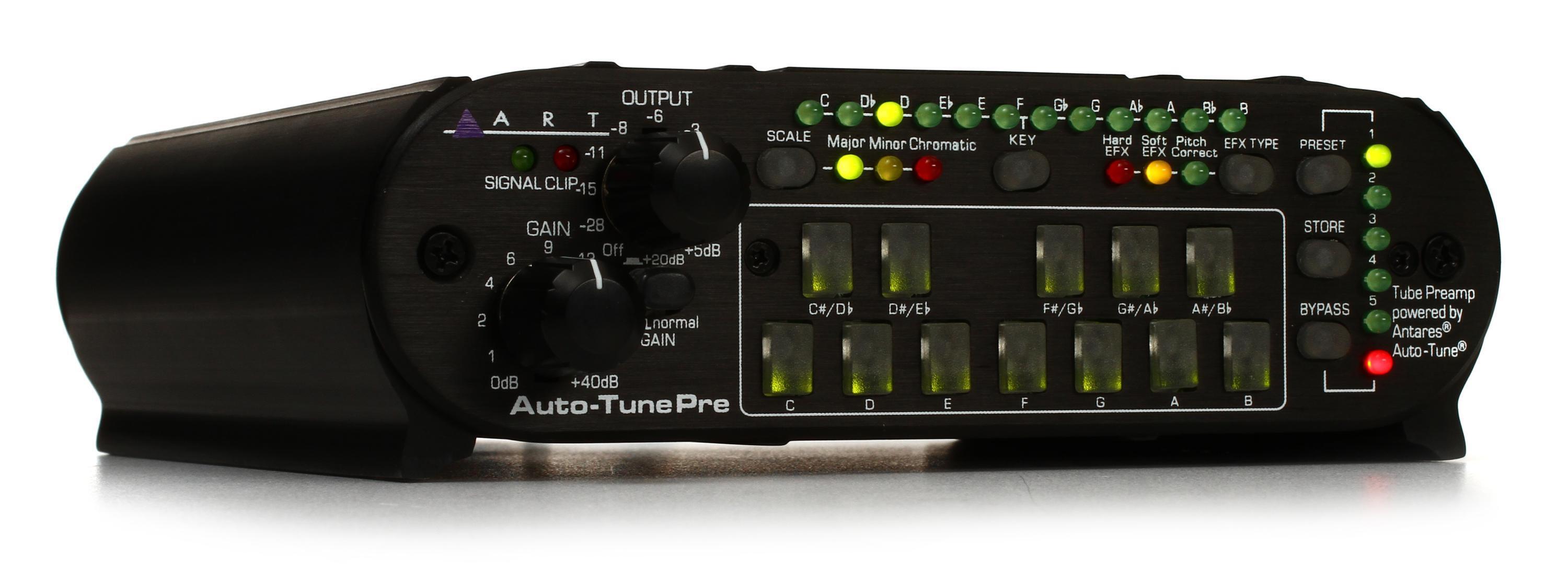 ART Pro Audio Auto-Tune Pre Antares AutoTune Processing Microphone Preamp
