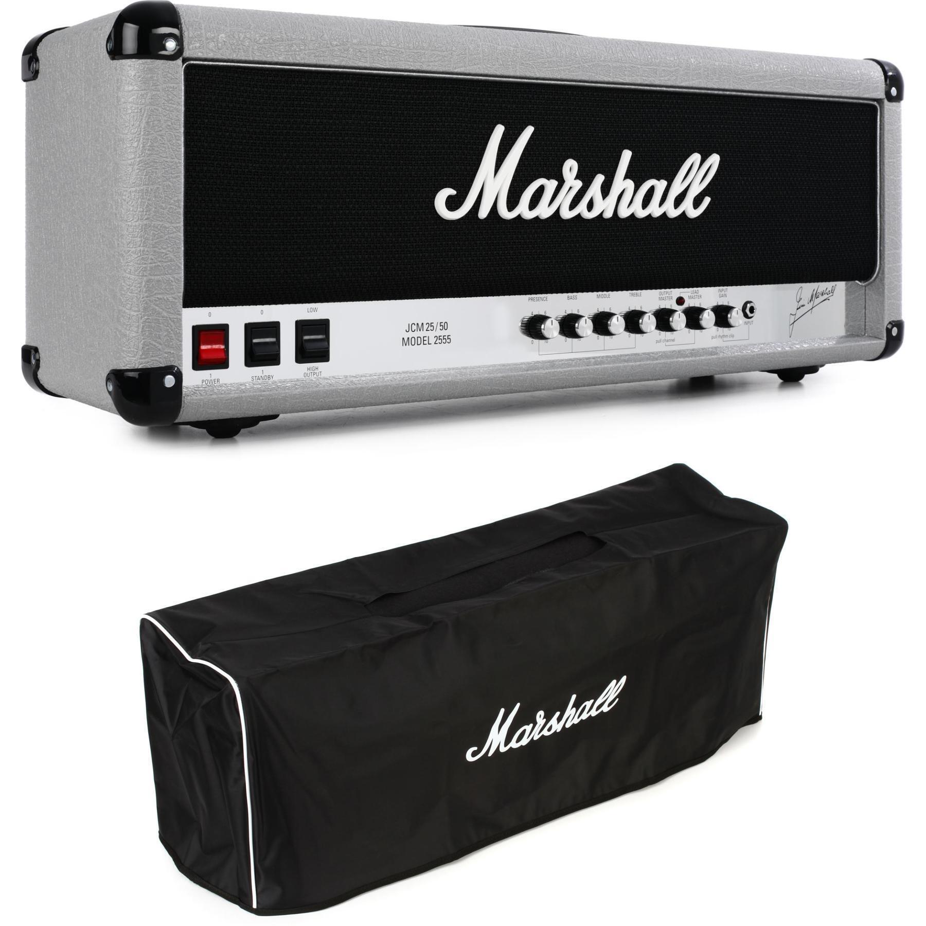 Marshall 2555X Silver Jubilee 100-watt Reissue Tube Head with Cover