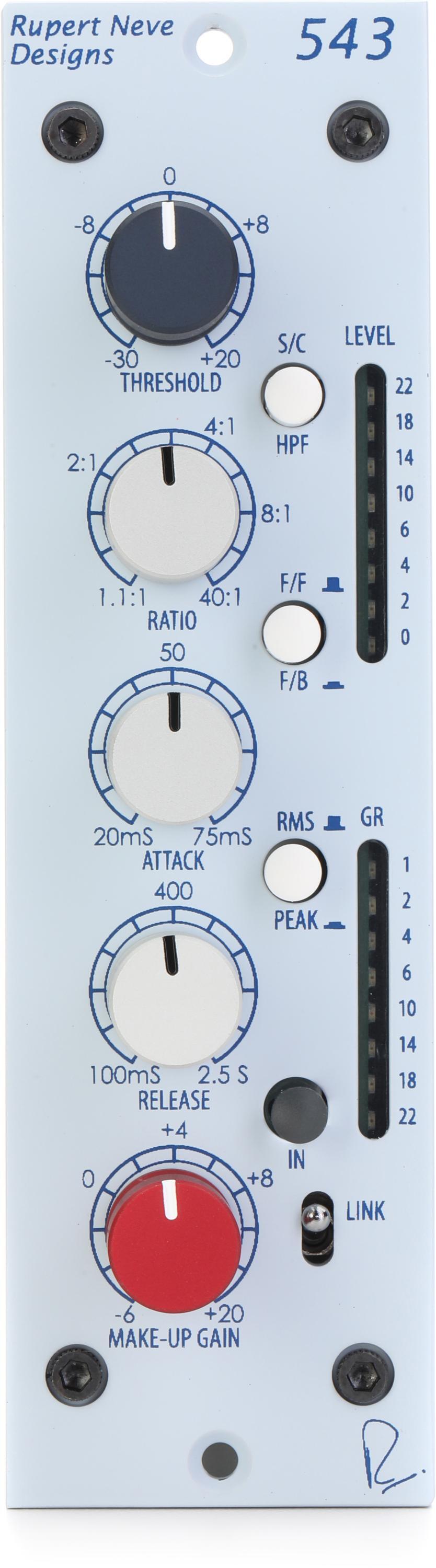 Rupert Neve Designs 543 500 Series Mono Compressor/Limiter