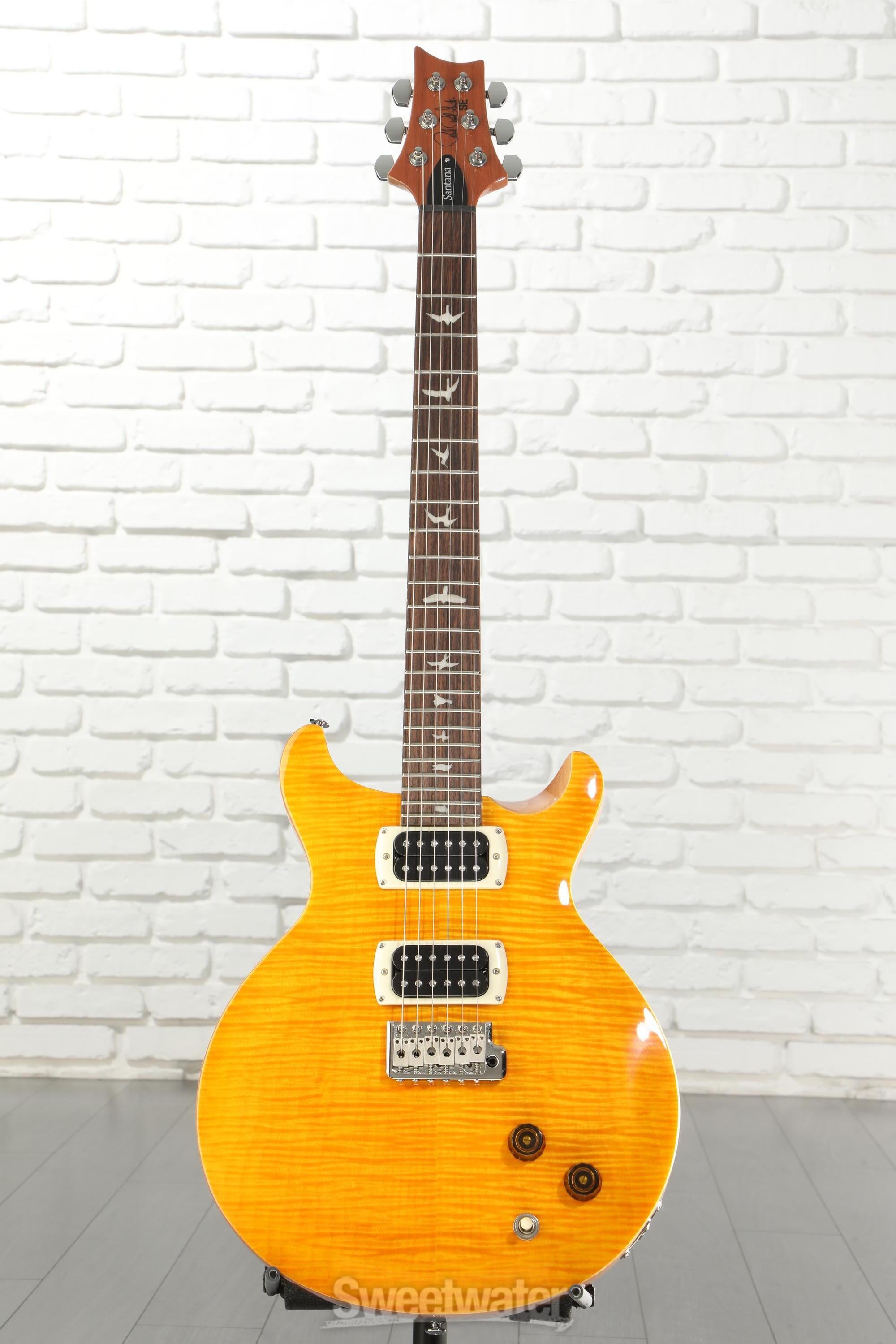 PRS SE Santana Electric Guitar - Santana Yellow | Sweetwater