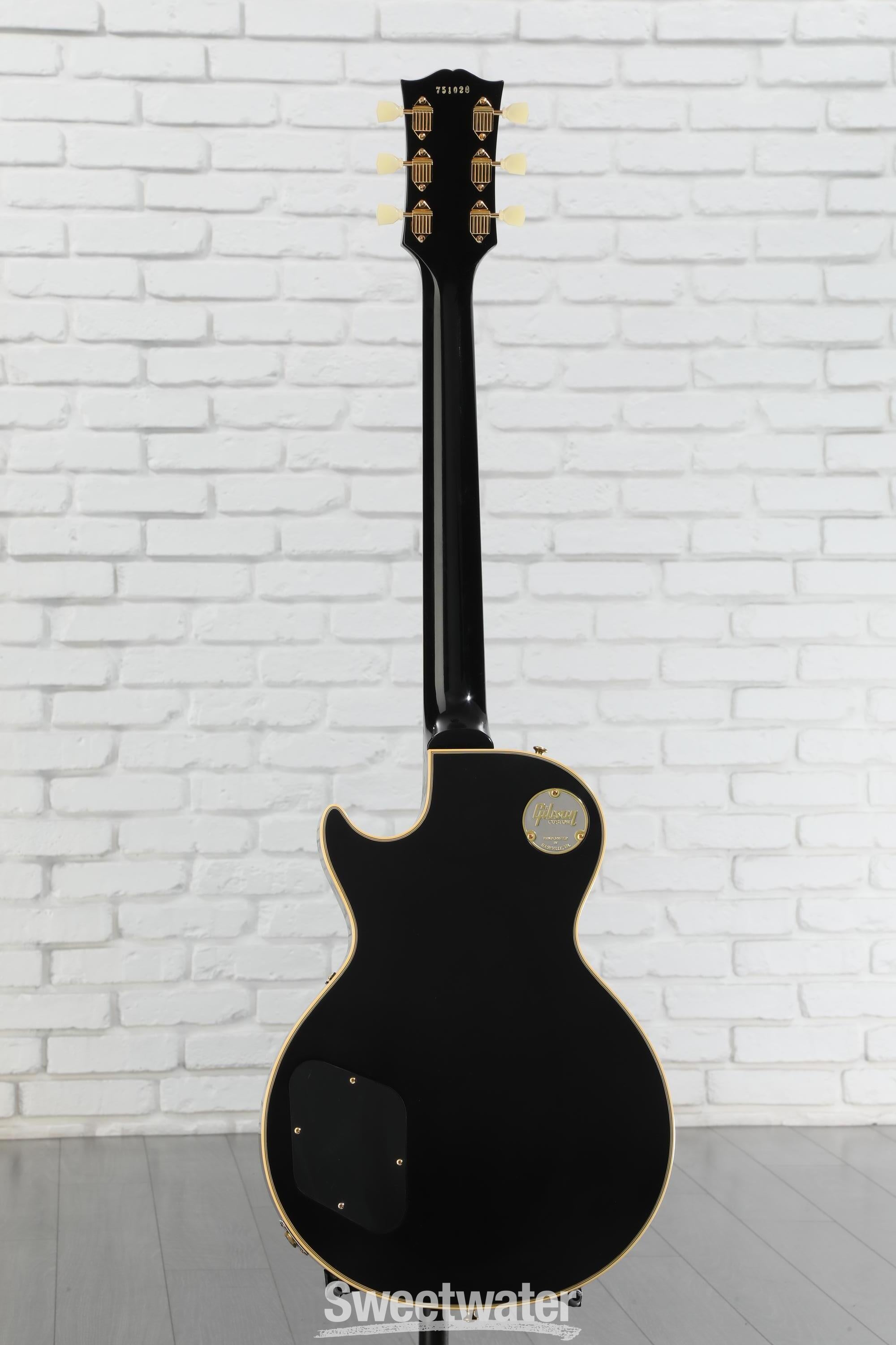 ギター GIBSON HC LES PAUL CUSTOM 1957 REISSUE Gibson 1957 Les Paul Custom Reissue Electric Guitar w/ 3