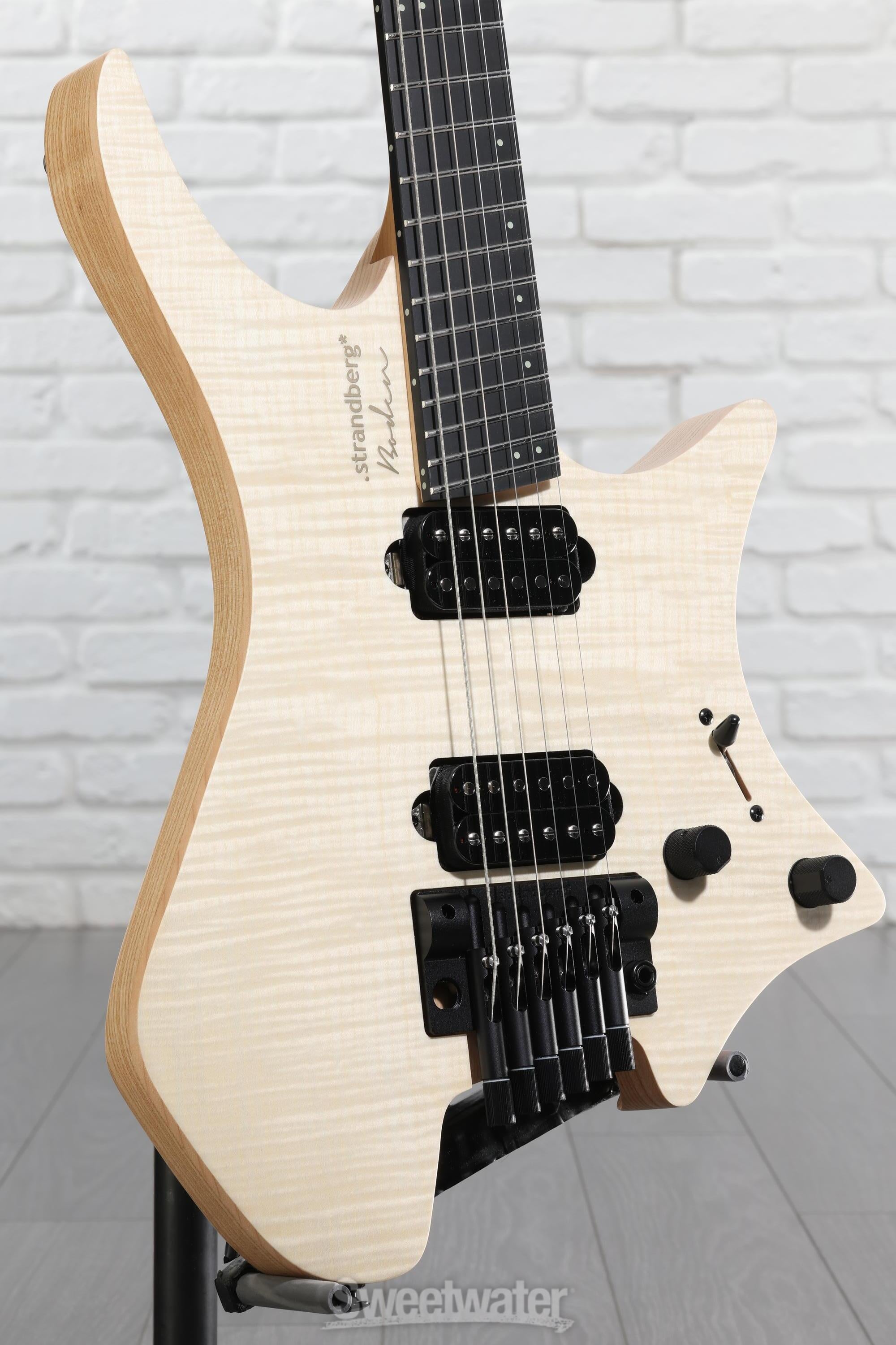 ギター strandberg Boden J6 Hand Selected Wood Strandberg Boden Standard 6 - Bengal Burst Quilted Maple | Sweetwater