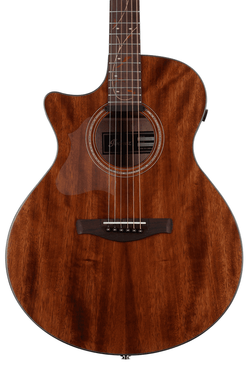 Ibanez AE295L, Left-Handed Acoustic-Electric Guitar - Natural Low