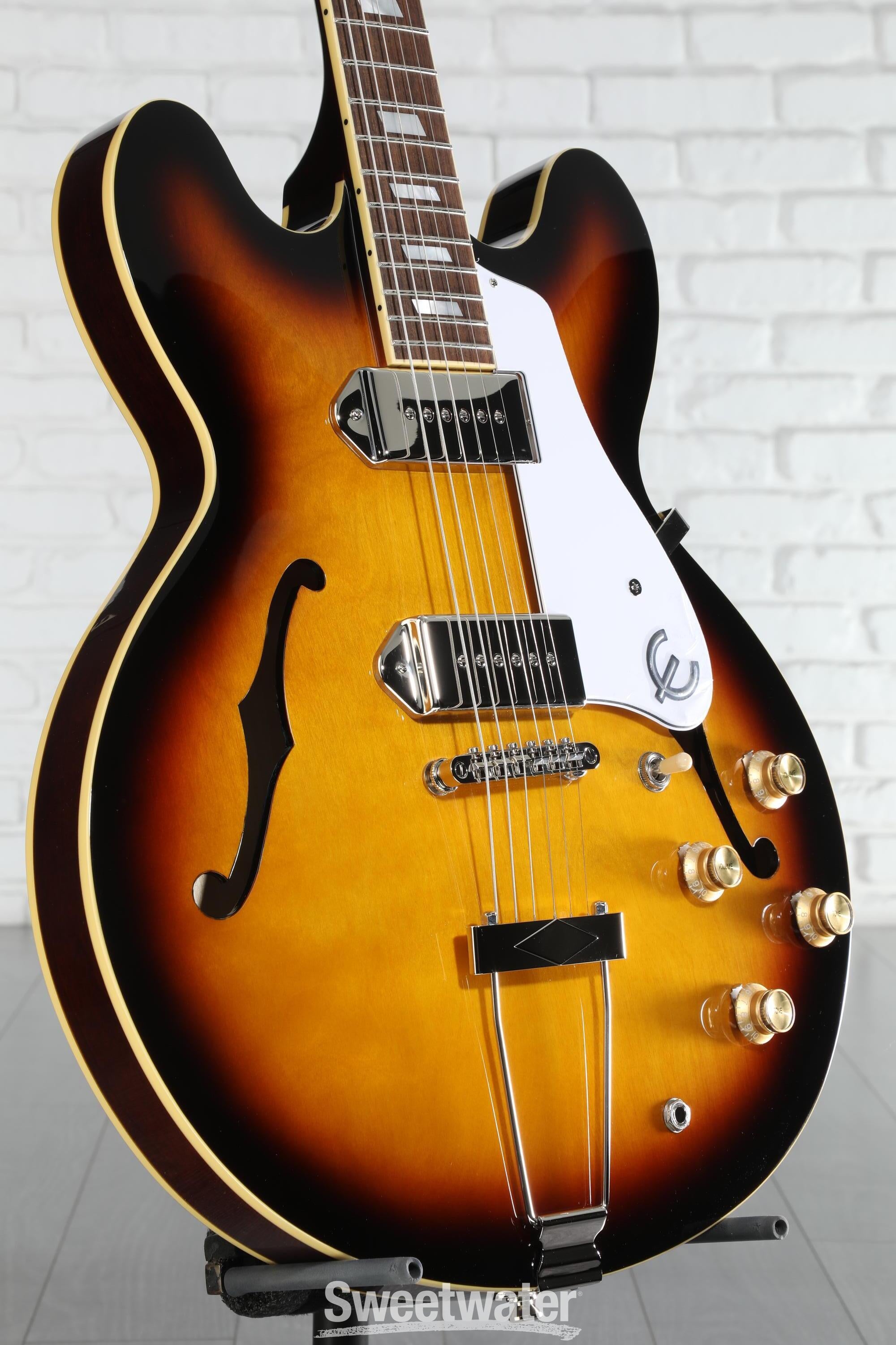 Epiphone Casino Hollowbody Electric Guitar - Vintage Sunburst