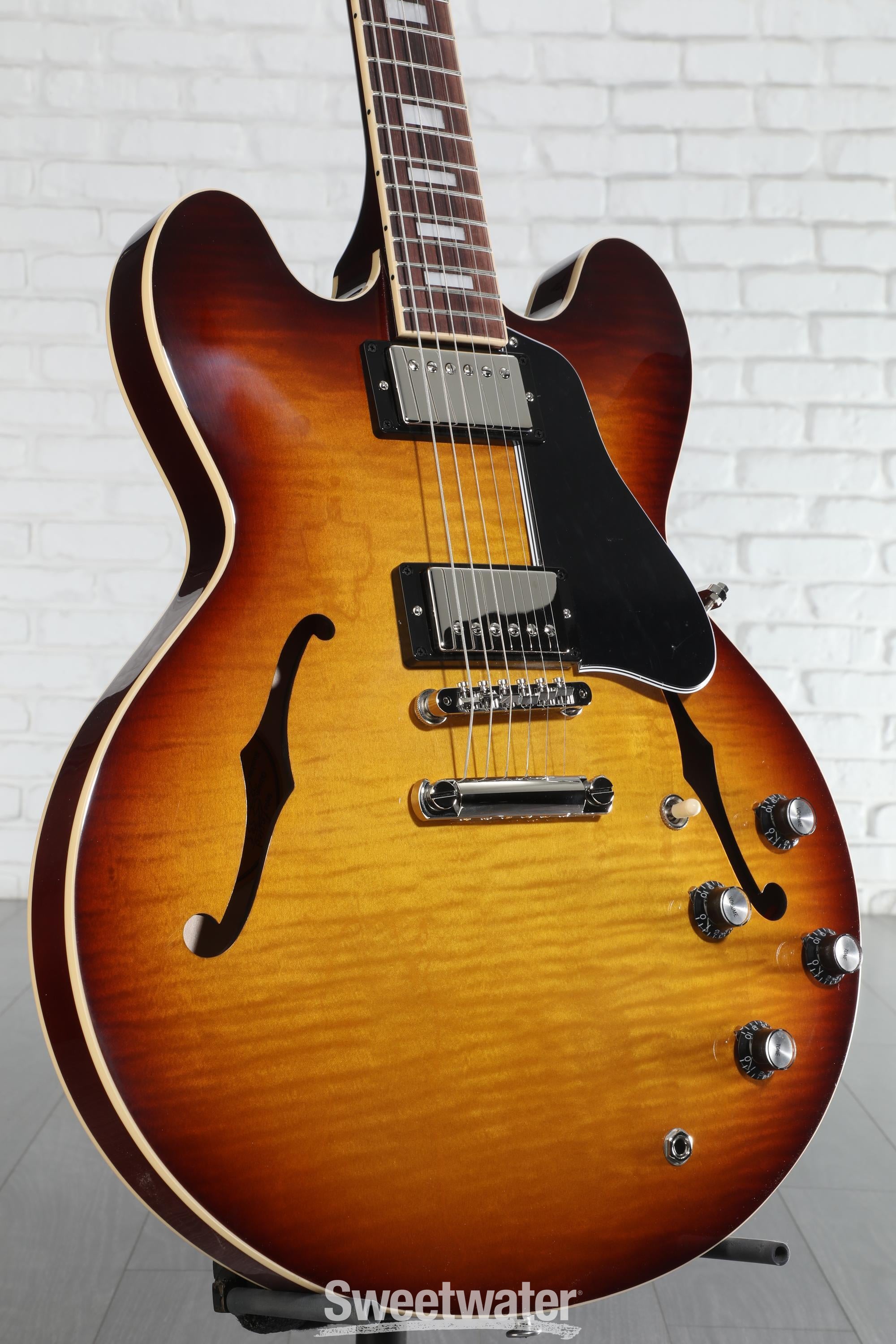Gibson ES-335 Figured Semi-hollowbody Electric Guitar - Iced Tea