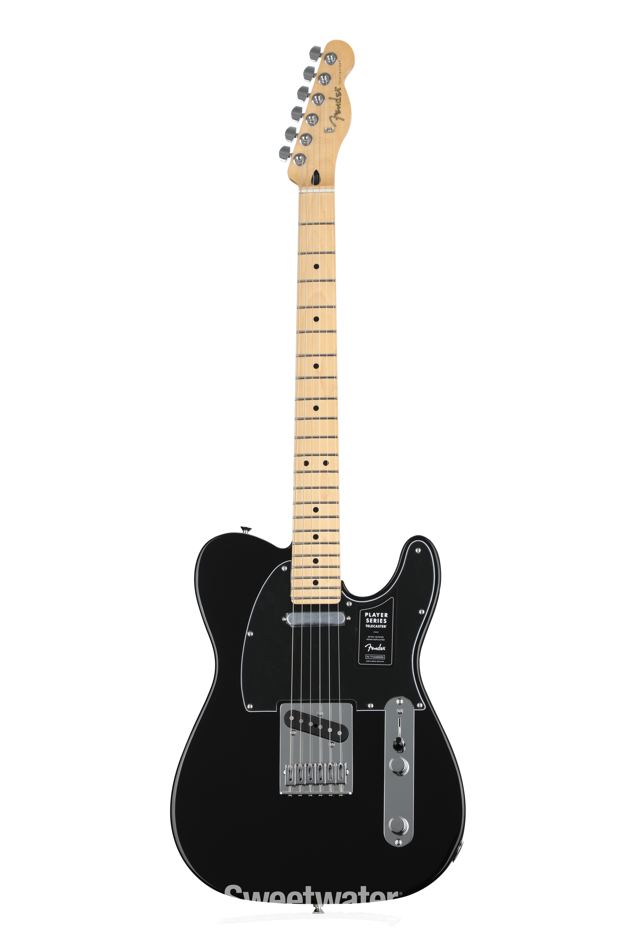 Fender Player Telecaster - Black with Maple Fingerboard