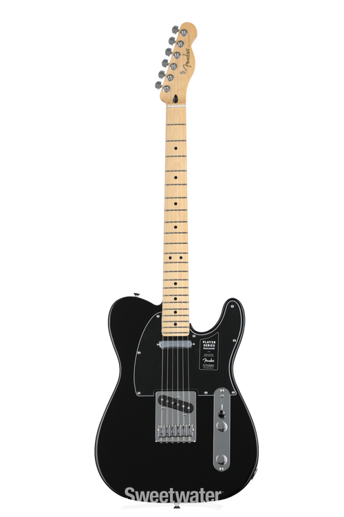 Fender Player Telecaster - Black with Maple Fingerboard | Sweetwater