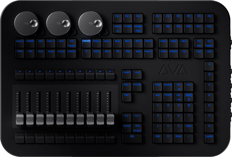 スタジオコンポジット VOLTA T3 330 Avolites T3 16-universe Lighting Console | Sweetwater