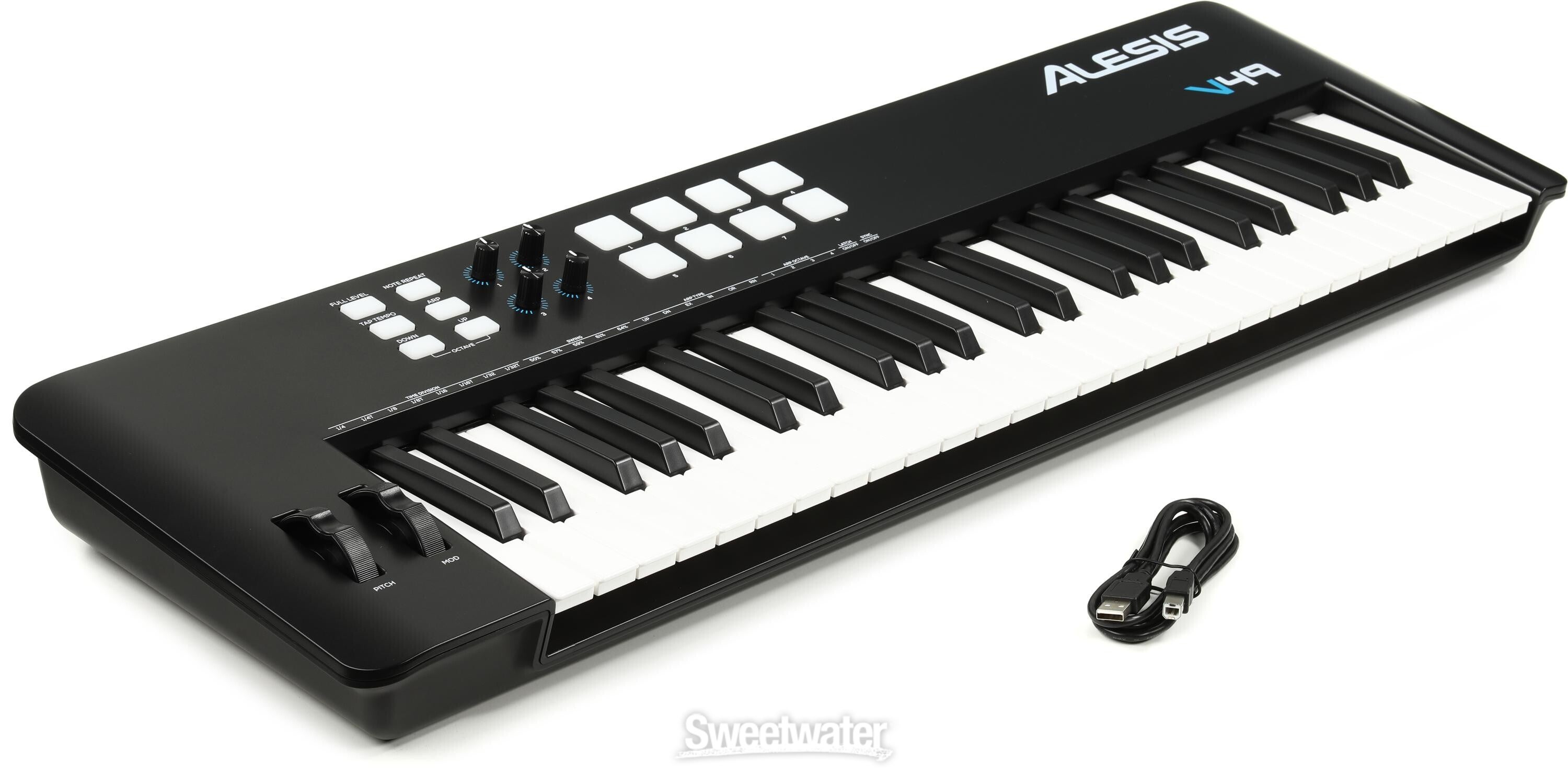 Alesis V49 MKII 49-key USB-MIDI Keyboard Controller | Sweetwater