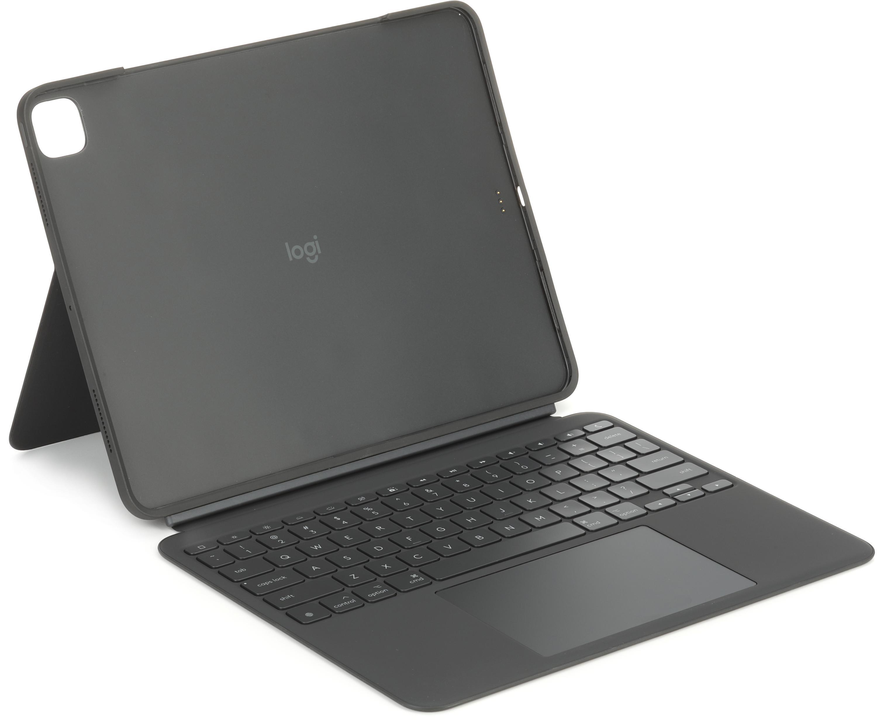 Logitech Combo Touch for 13-inch iPad Pro - Graphite | Sweetwater