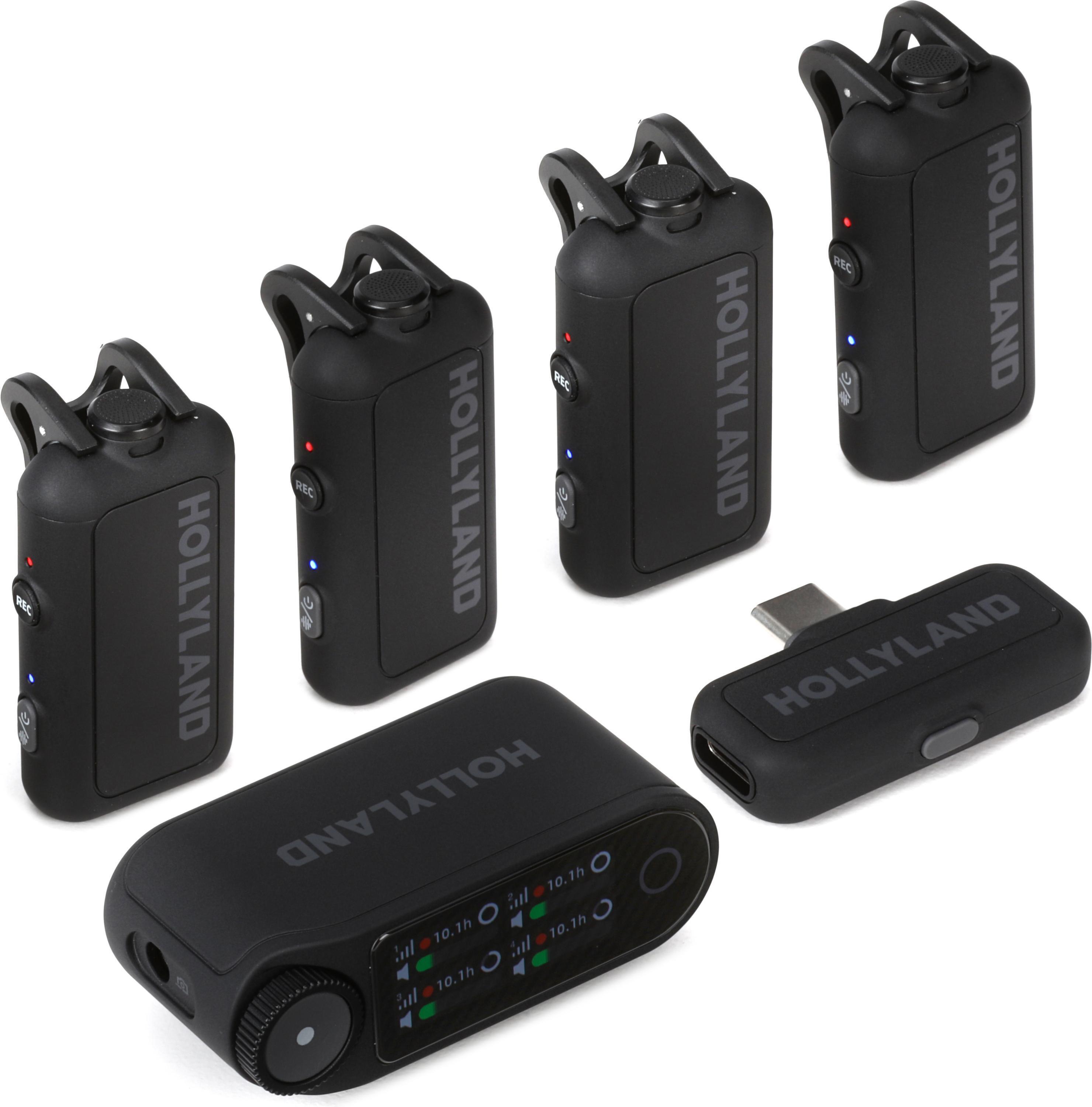 Hollyland Lark Max 2 Combo 4-person Digital Wireless