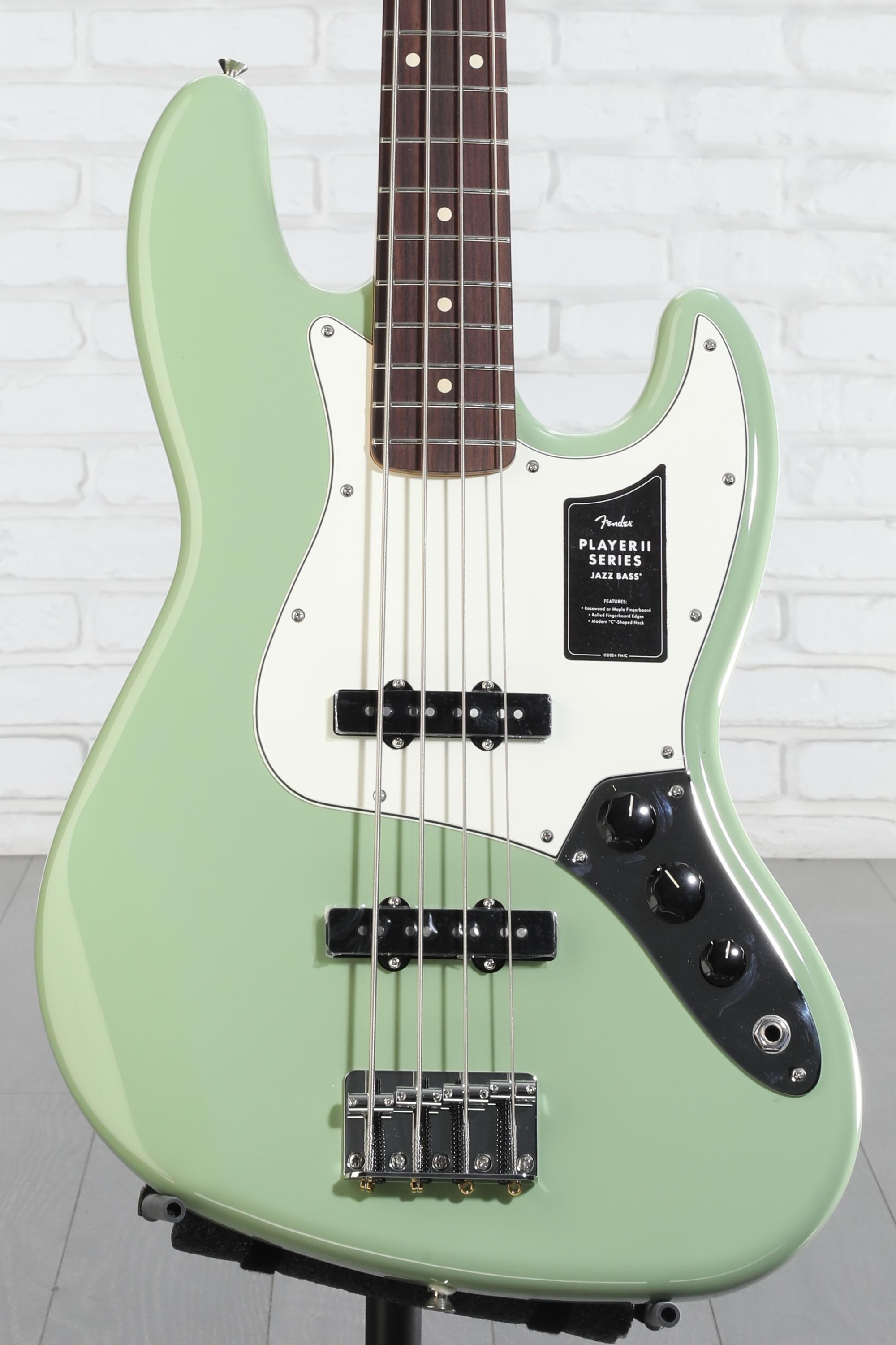 フェンダー　Player II Jazz Bass Fender Player II Jazz Bass - Birch Green with Rosewood Fingerboard