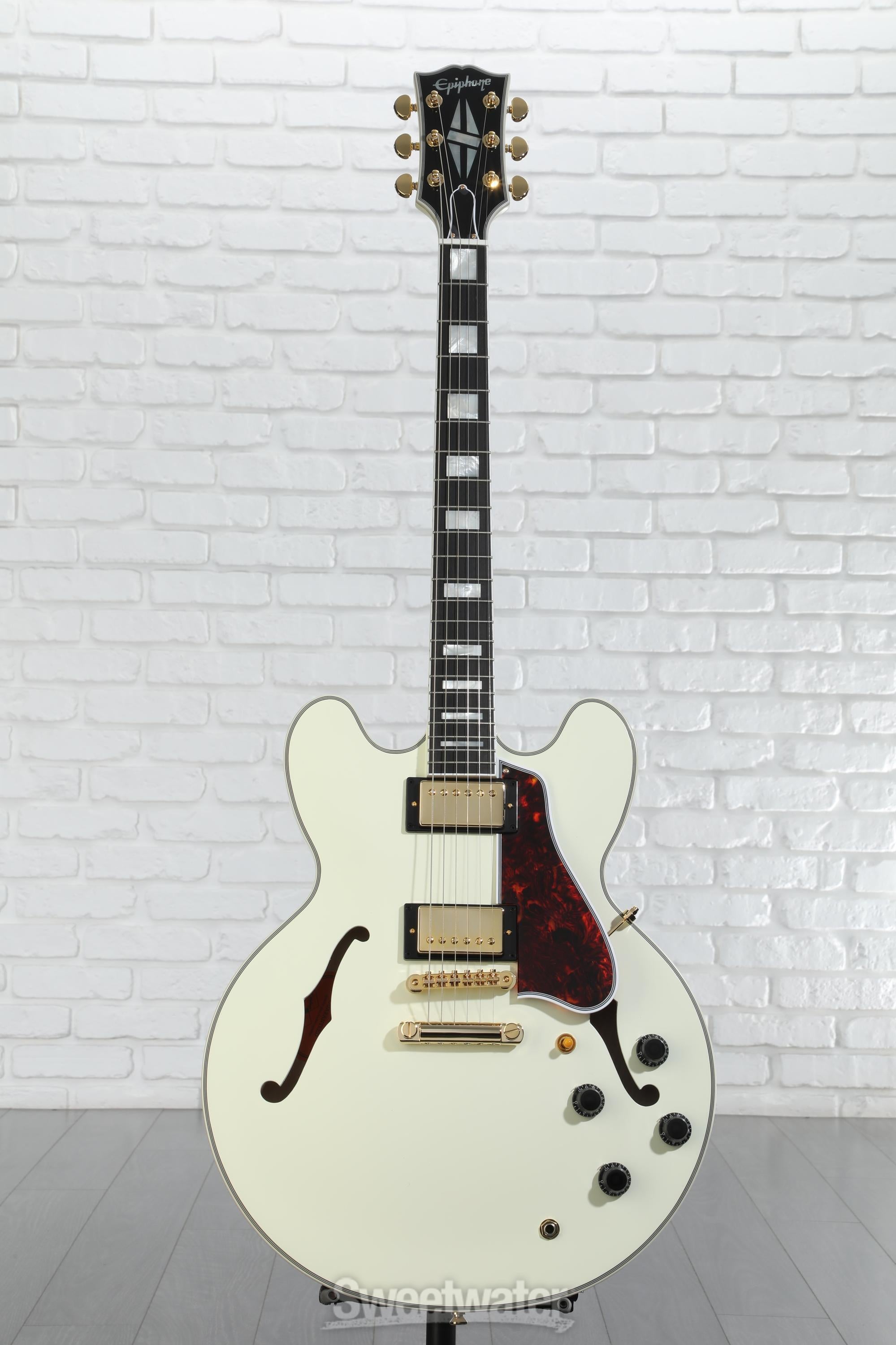 Epiphone ES-355 ホワイト　ギター Open Box Epiphone Limited Edition ES-355 Electric Guitar