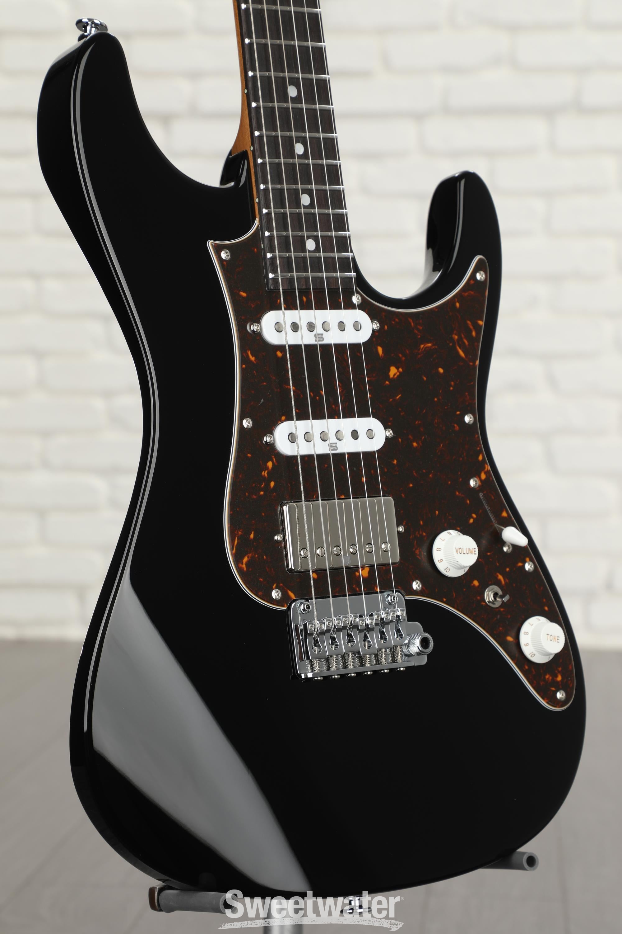 Prestige AZ2204N Electric Guitar - Black - Sweetwater