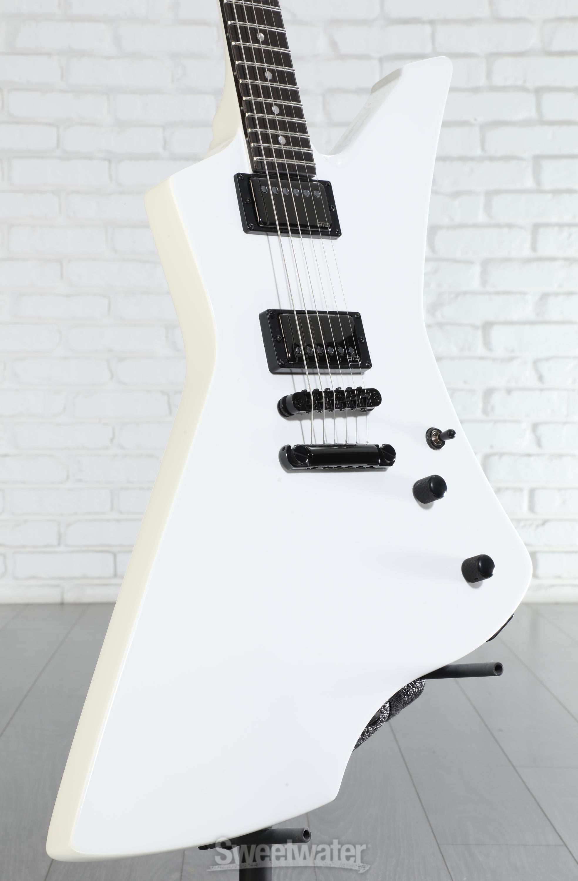 ESP LTD James Hetfield Signature Snakebyte - Snow White | Sweetwater