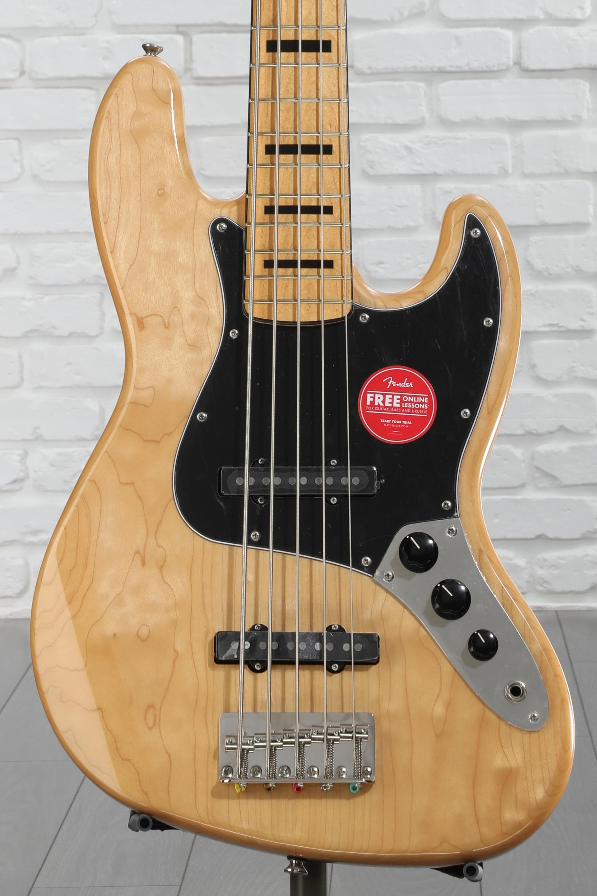 ベース squier classic vibe 70s jazz bass v Squier by Fender Classic Vibe '70s Jazz Bass V Maple