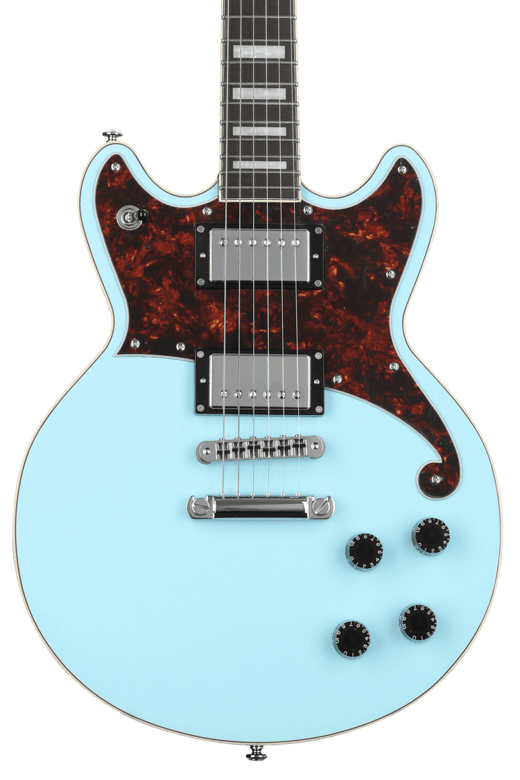 D'Angelico Premier Brighton Electric Guitar - Sky Blue with