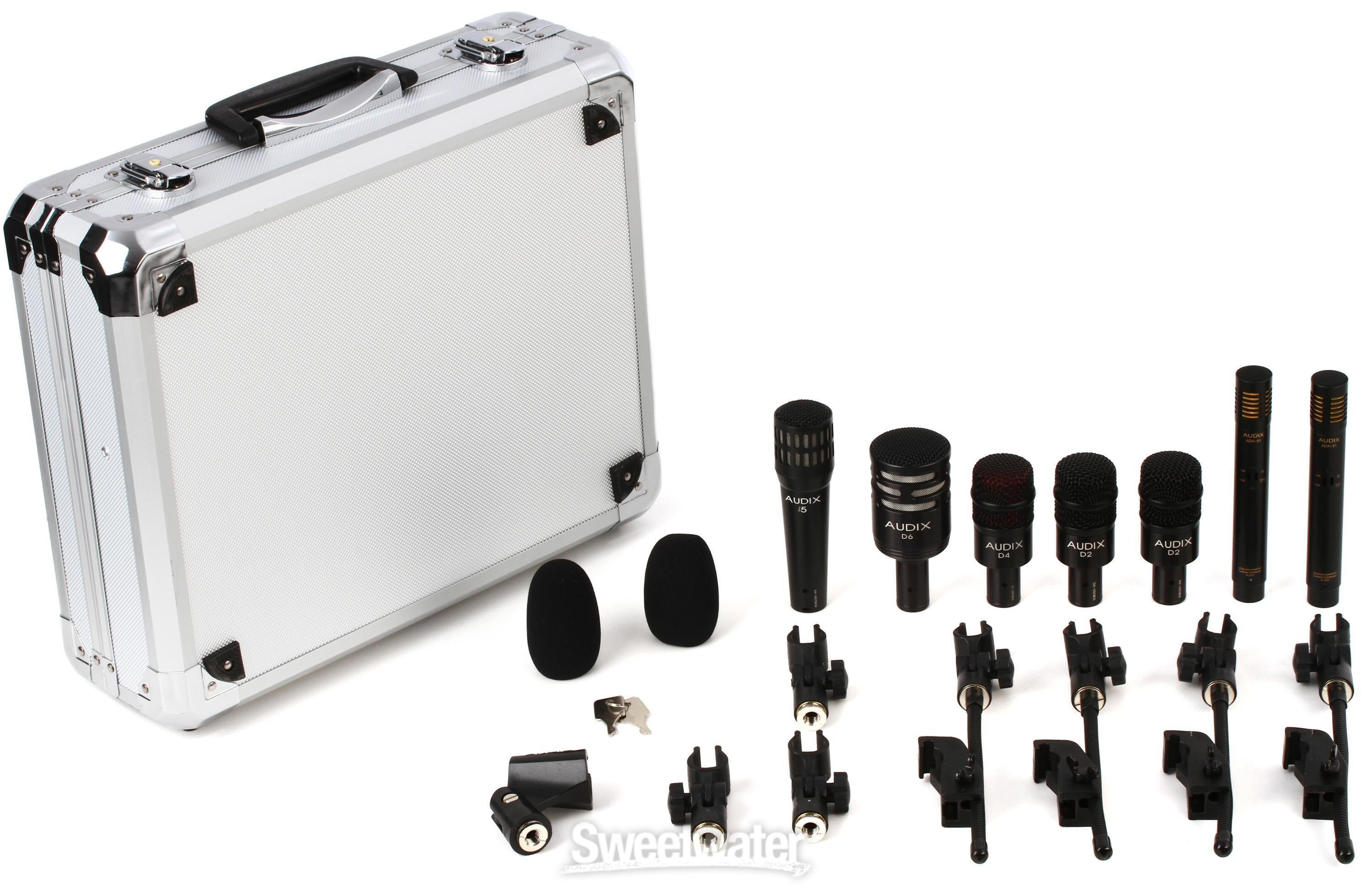 Audix DP7 7-piece Drum Microphone Package | Sweetwater