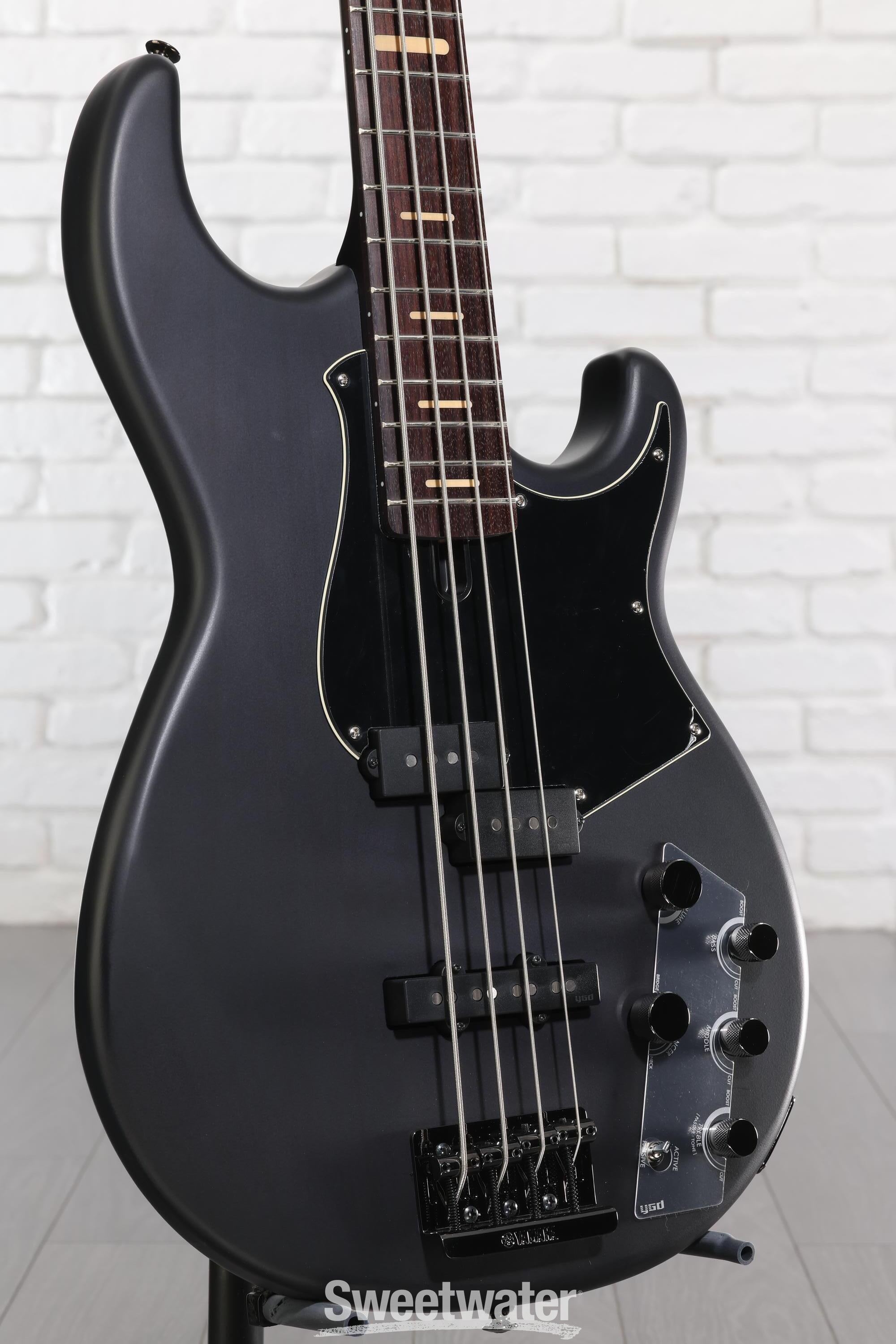 Photo of Yamaha BB734A 4-string Bass Guitar - Translucent Matte Black