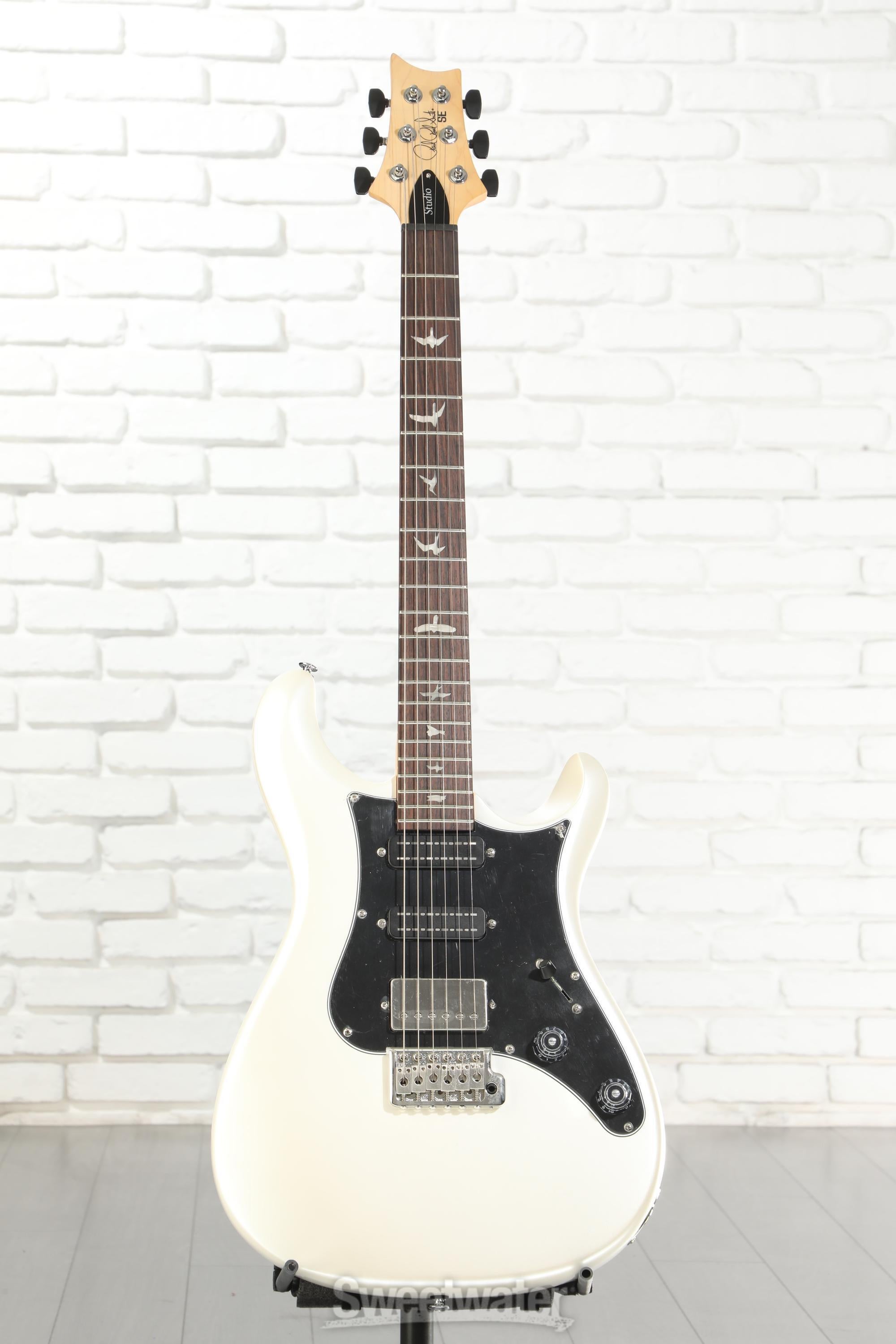 PRS SE Studio Standard Electric Guitar - Pearl White | Sweetwater
