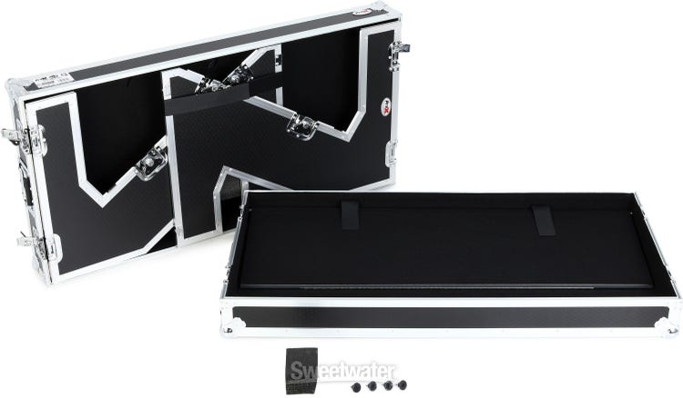 ProX Z-Table Folding Mobile DJ Workstation and Flight Case