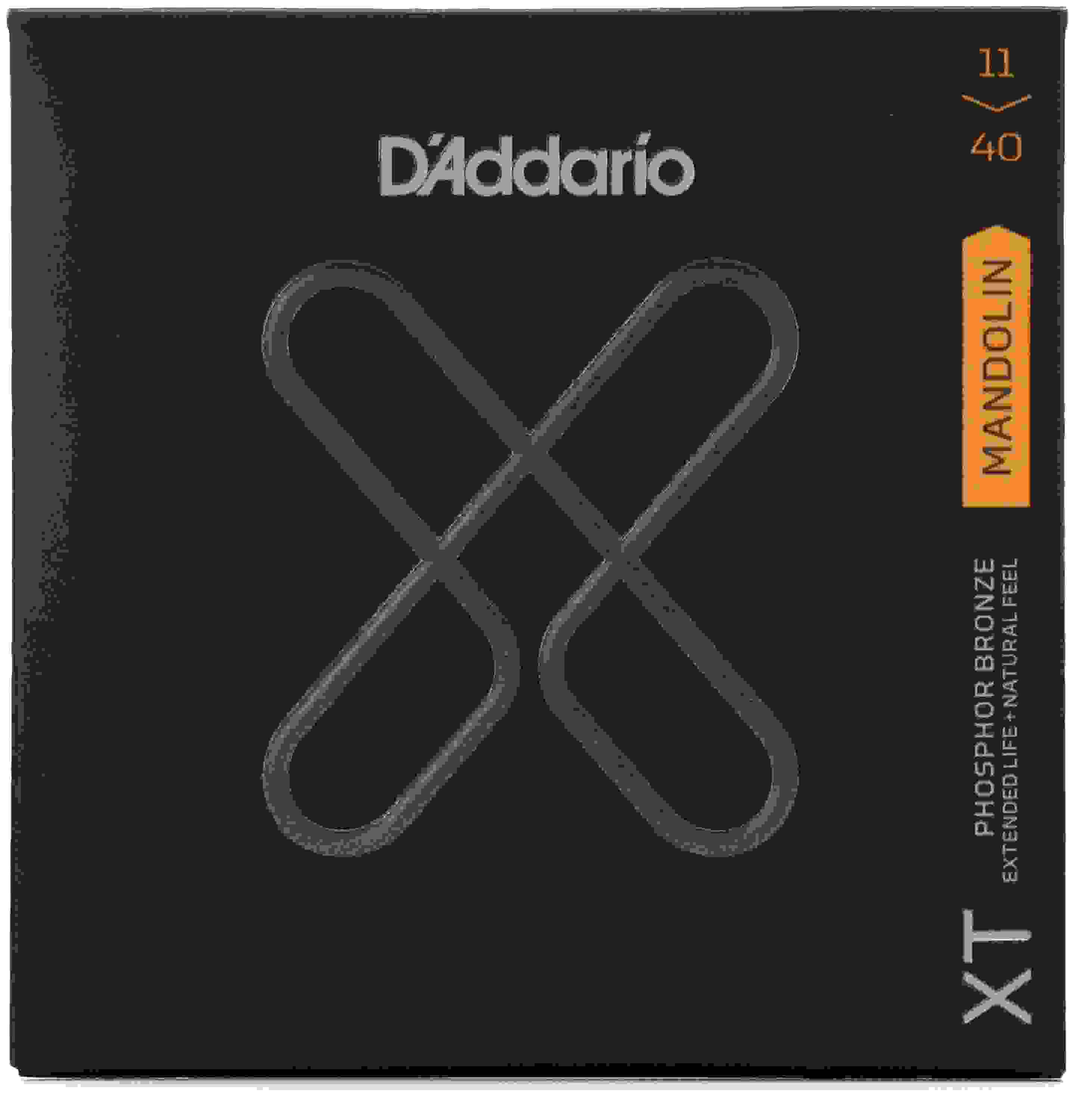 D'Addario XTM1140 XT Phosphor Bronze Mandolin Strings - .011-.040 Medium