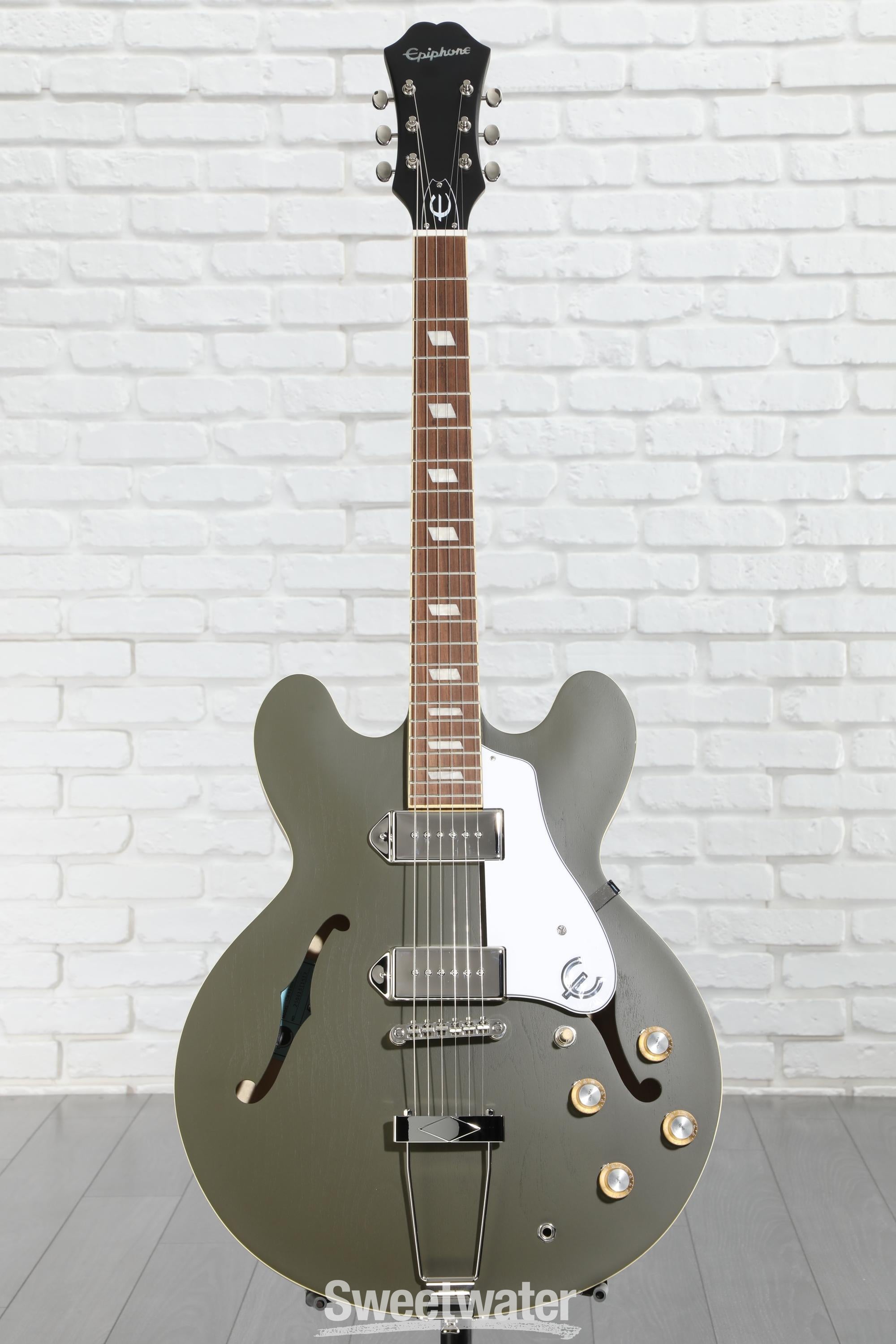 ギター Epiphone Casino Worn Olive Drab Gibson Epiphone Casino Worn – Gibson