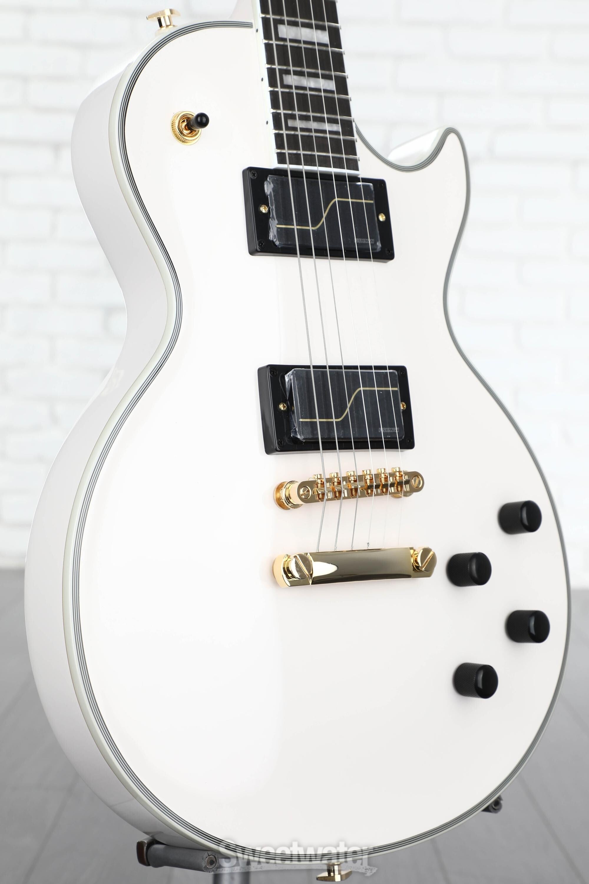 Epiphone Matt Heafy Les Paul Custom Origins Electric Guitar - Bone 