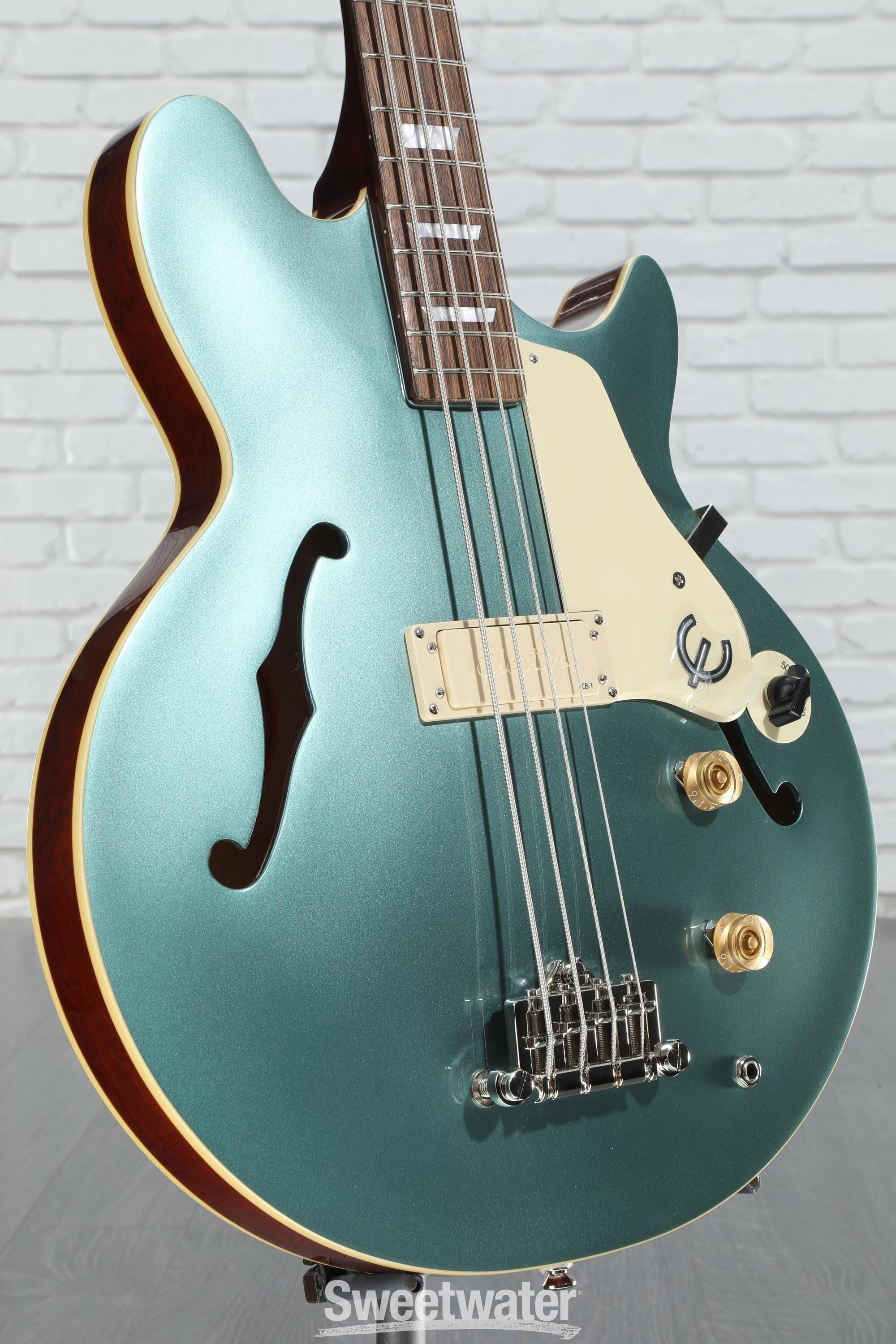 Epiphone Jack Casady Signature Bass - Faded Pelham Blue