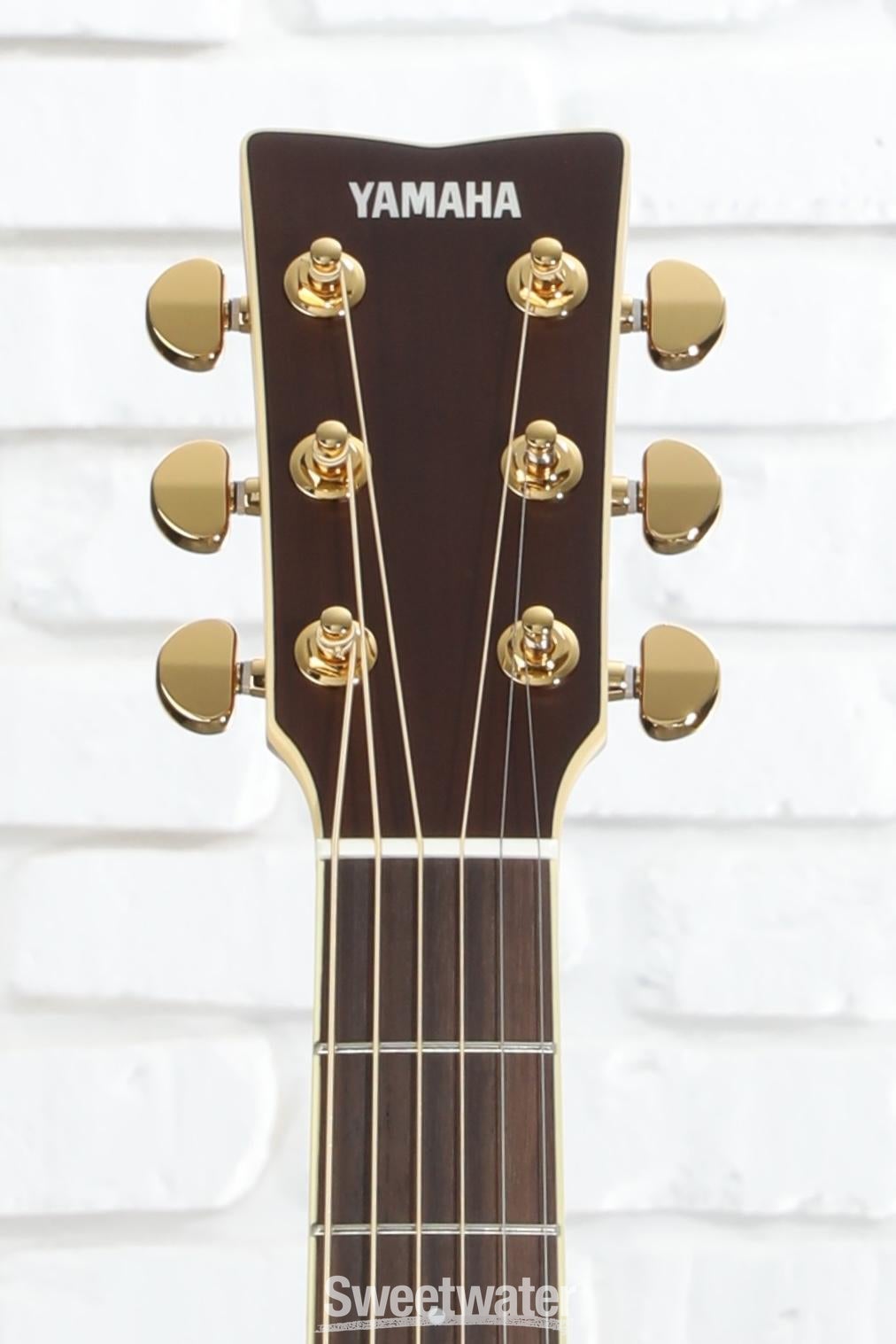 Yamaha LL6 ARE Original Jumbo Acoustic Guitar - Natural | Sweetwater