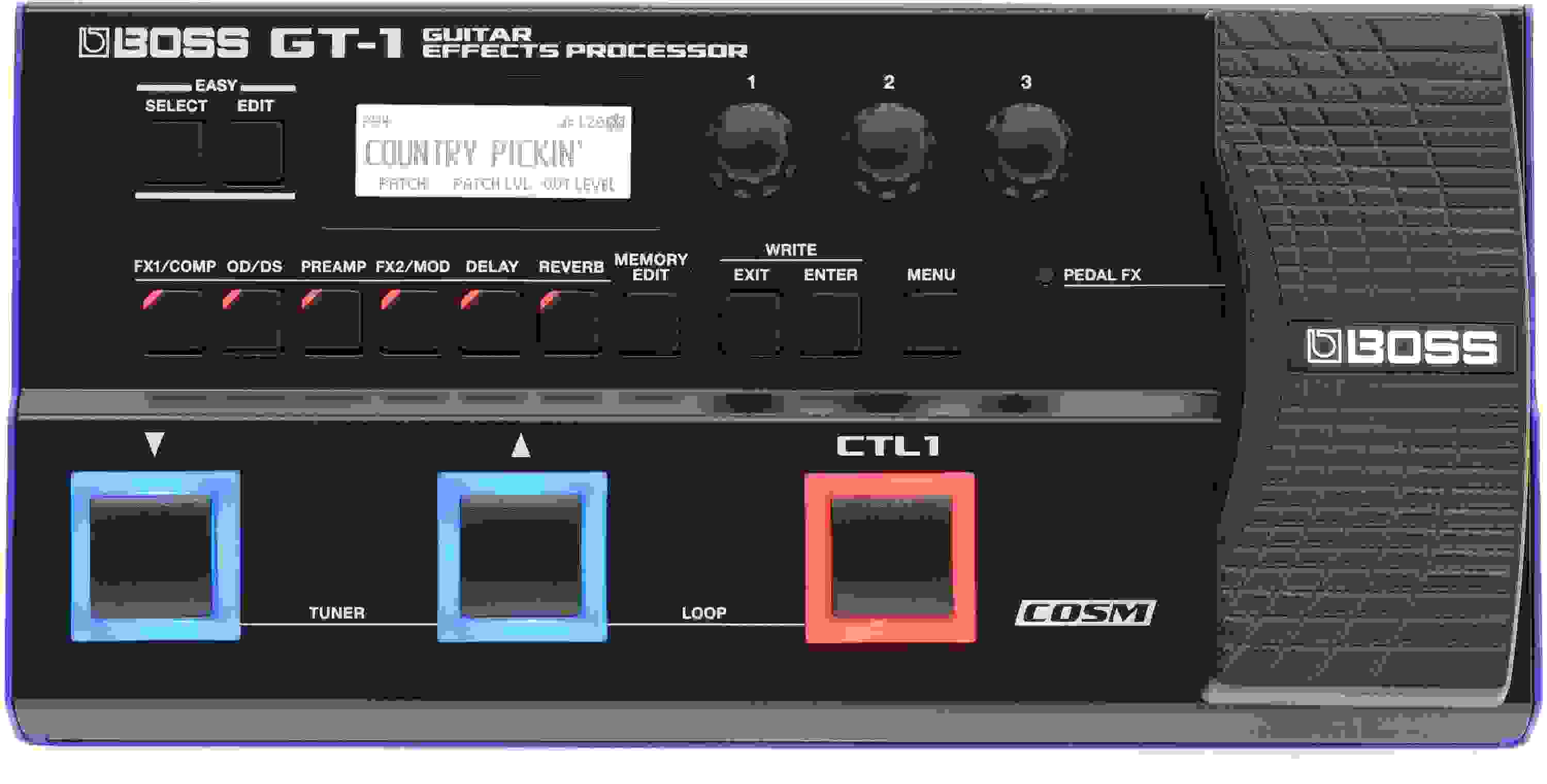 Boss GT-1 Guitar Multi-effects Pedal