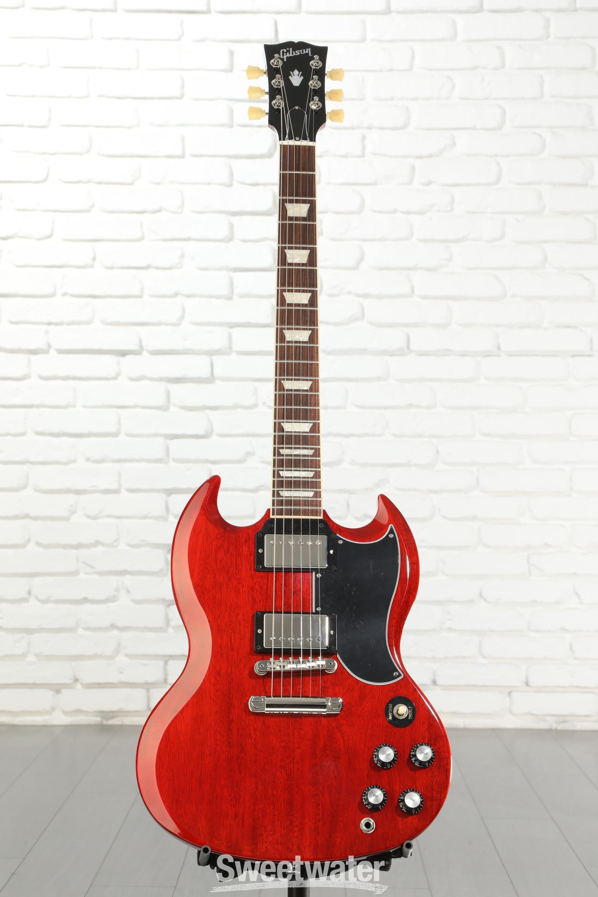 Gibson SG Standard '61 Electric Guitar - Vintage Cherry | Sweetwater