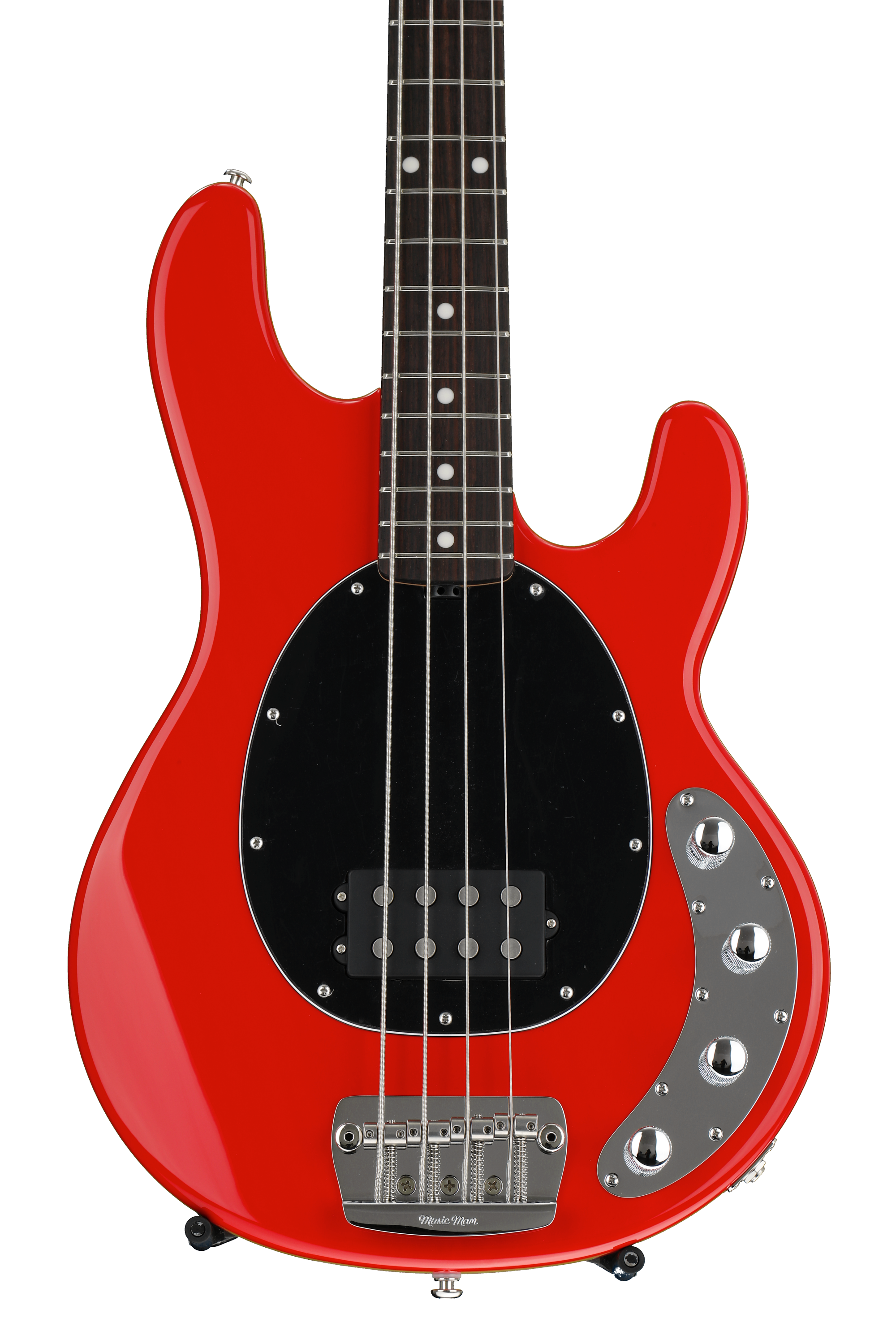 Ernie Ball Music Man StingRay 4H, Sweetwater Exclusive - Chili Red