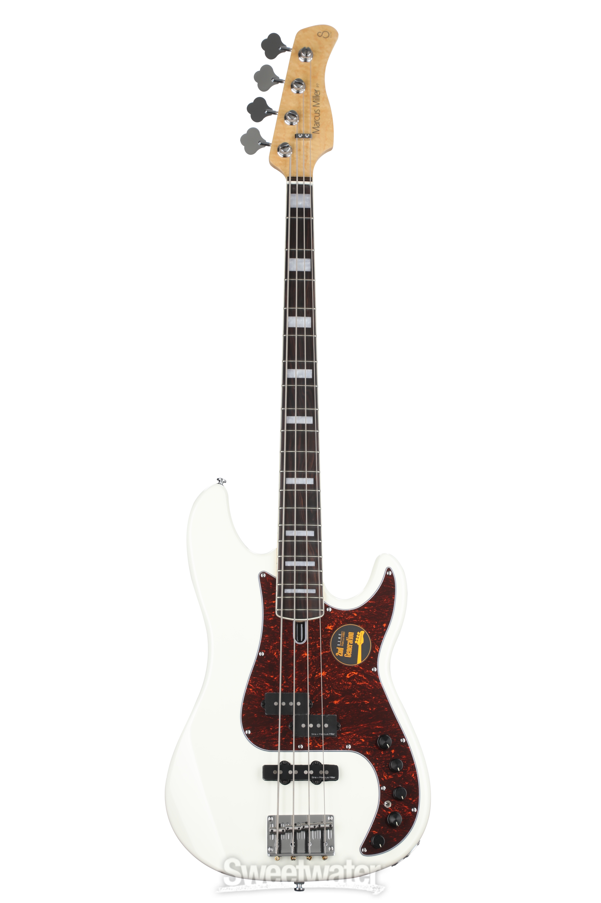 Sire Marcus Miller P7 Alder 4-string Bass Guitar - Antique White 