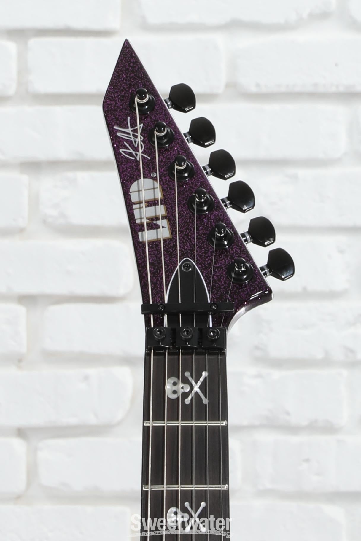 ESP LTD Kirk Hammett Signature KH-602 - Purple Sparkle