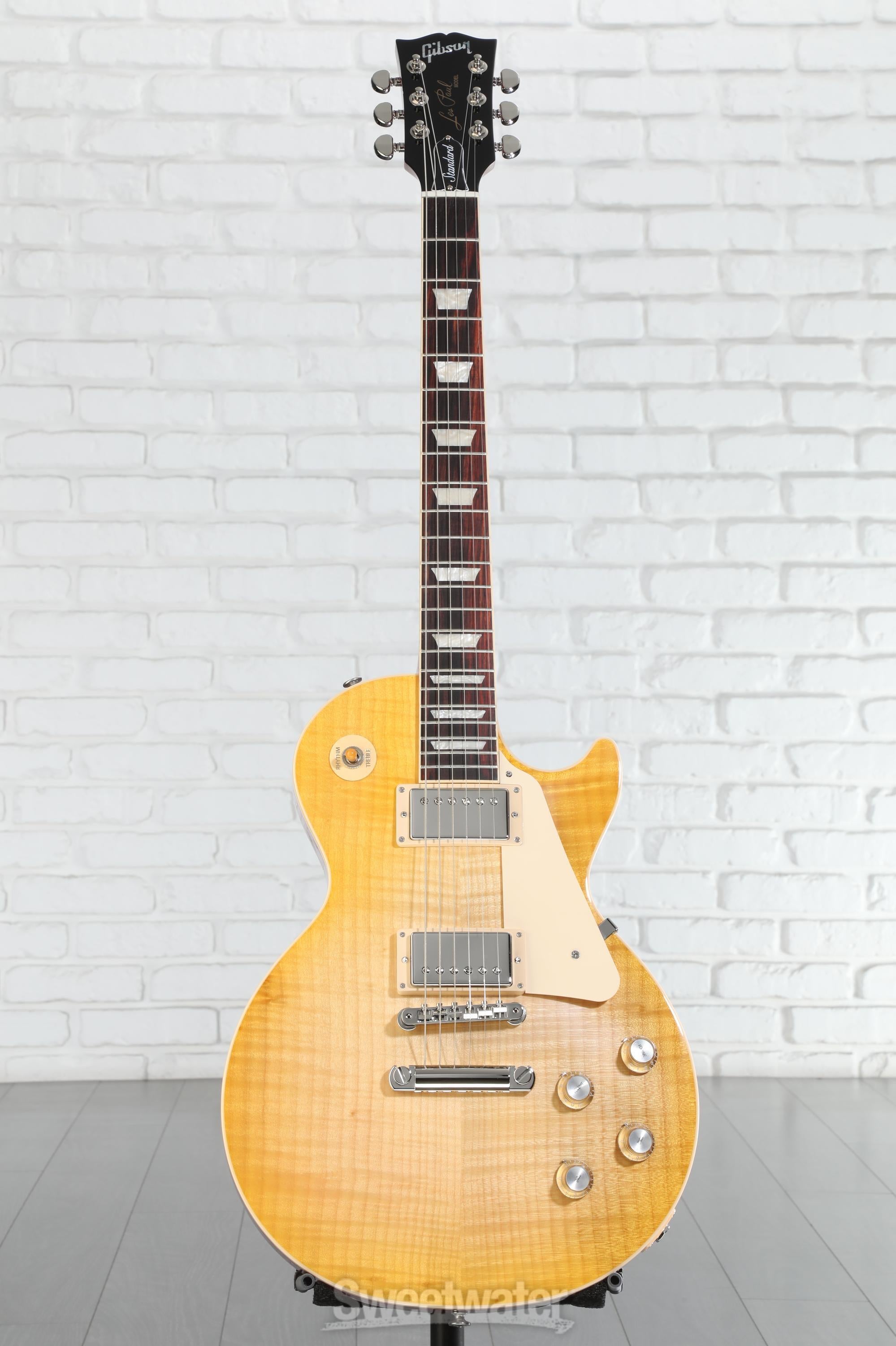 Gibson Les Paul Standard '60s AAA Top Electric Guitar - Lemonburst