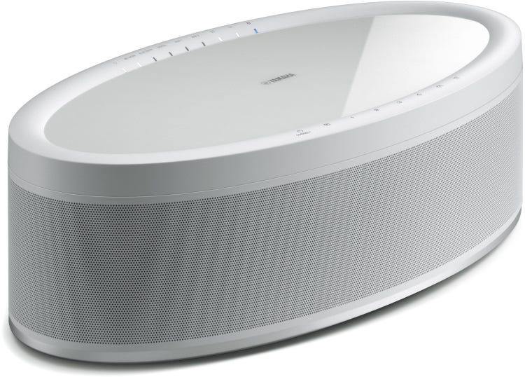 Yamaha MusicCast 50 Wireless Streaming Speaker White Sweetwater