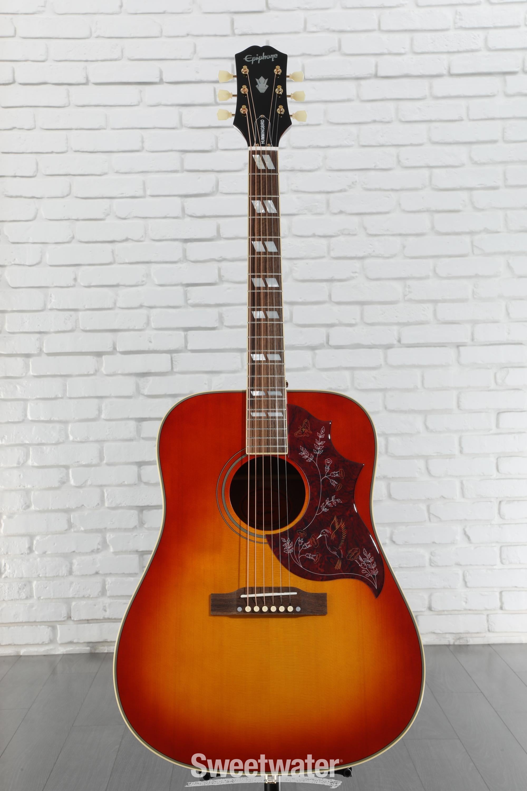 ギター Epiphone Hummingbird Inspired by Gibson Guitar Review: Epiphone Inspired by Gibson Hummingbird