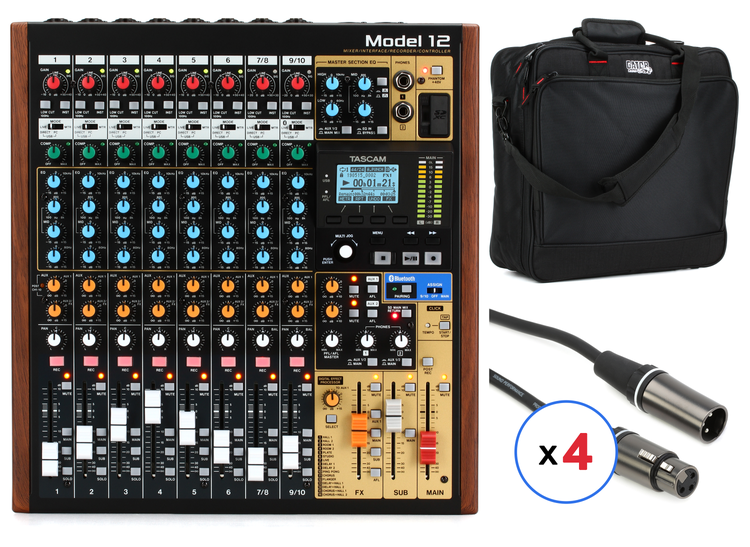Model 12 | 12-Track Digital Recording Mixer With DAW