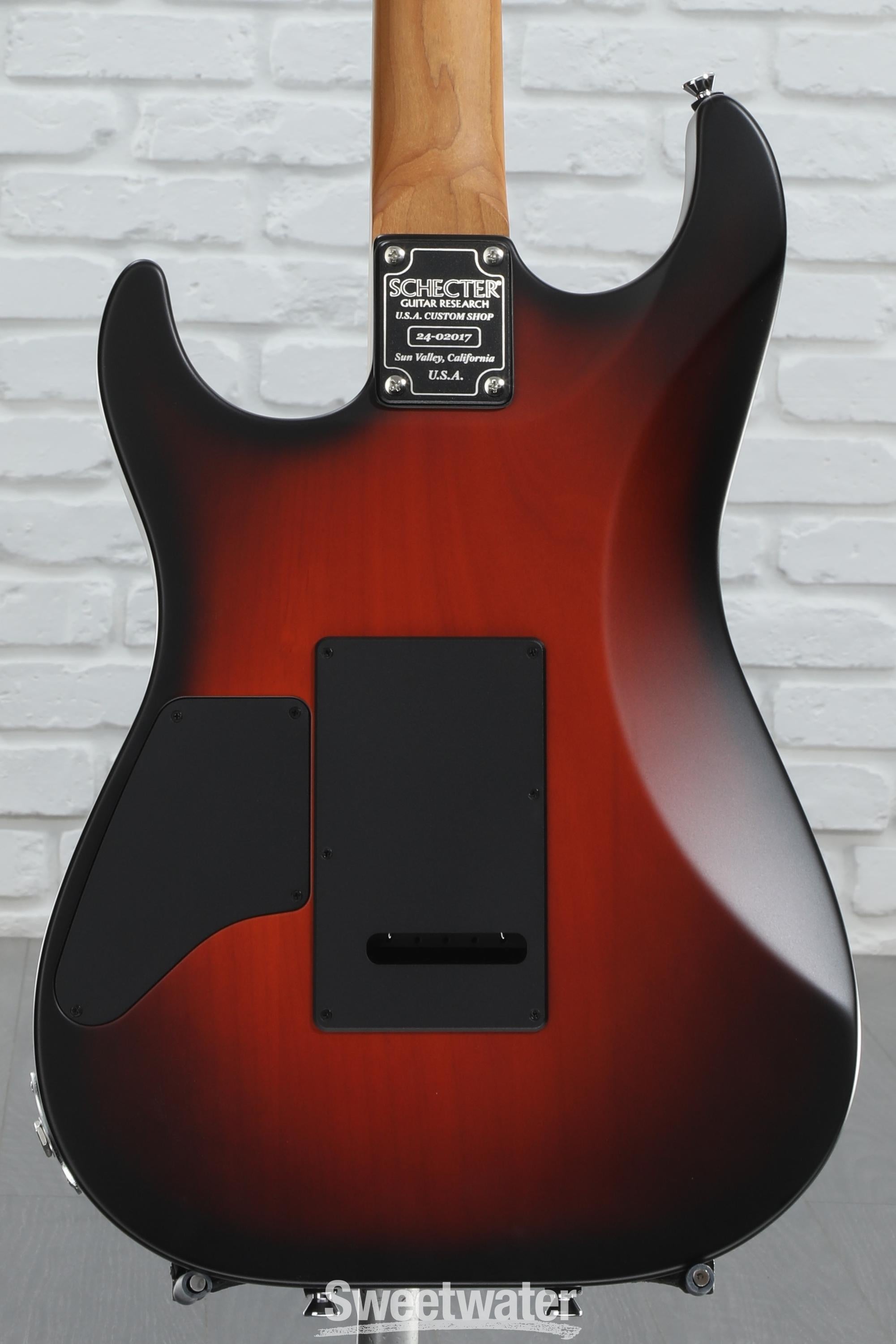 Schecter US Sunset Custom II Electric Guitar - Tiger Eye