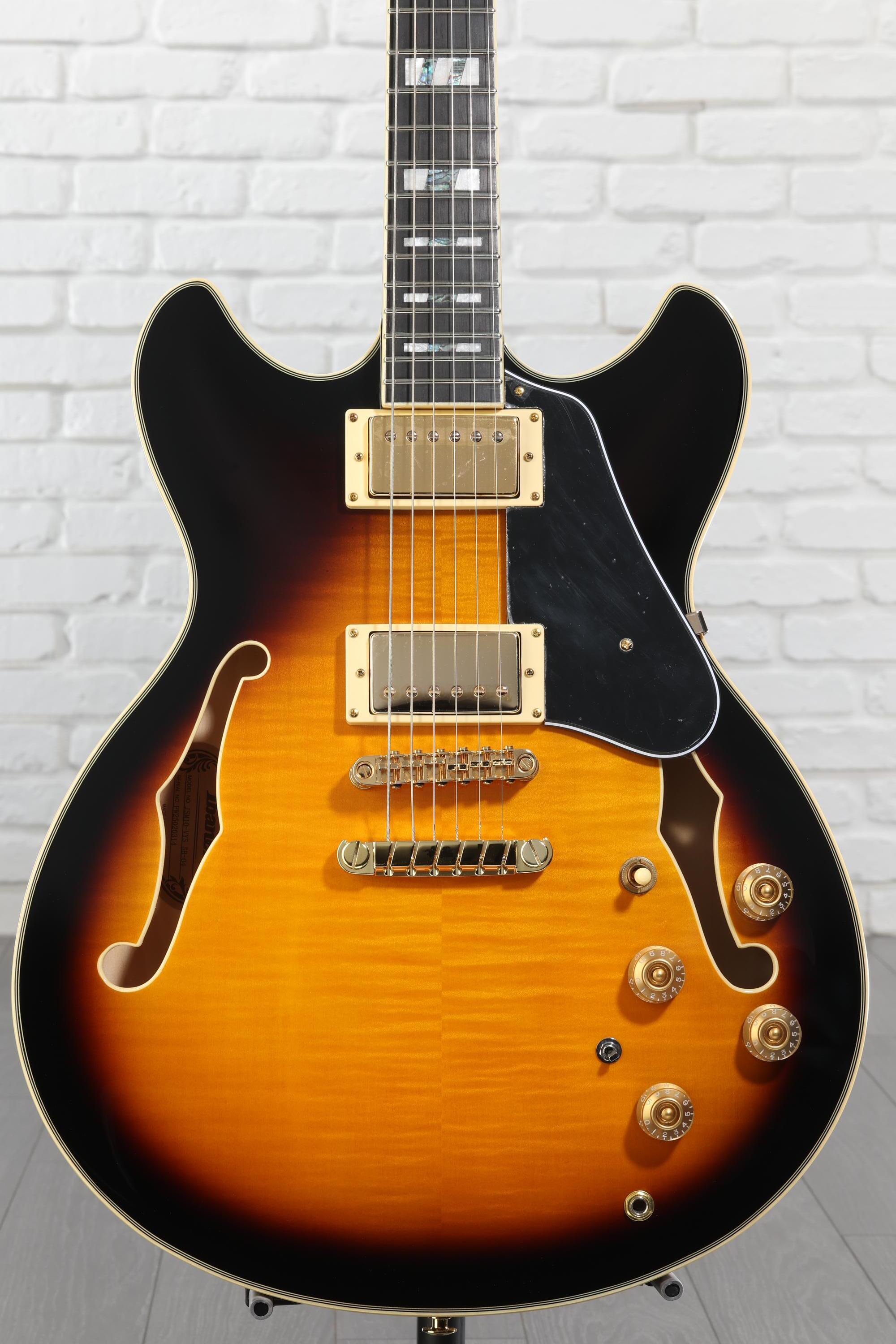 Ibanez John Scofield Signature JSM10 - Vintage Yellow Sunburst
