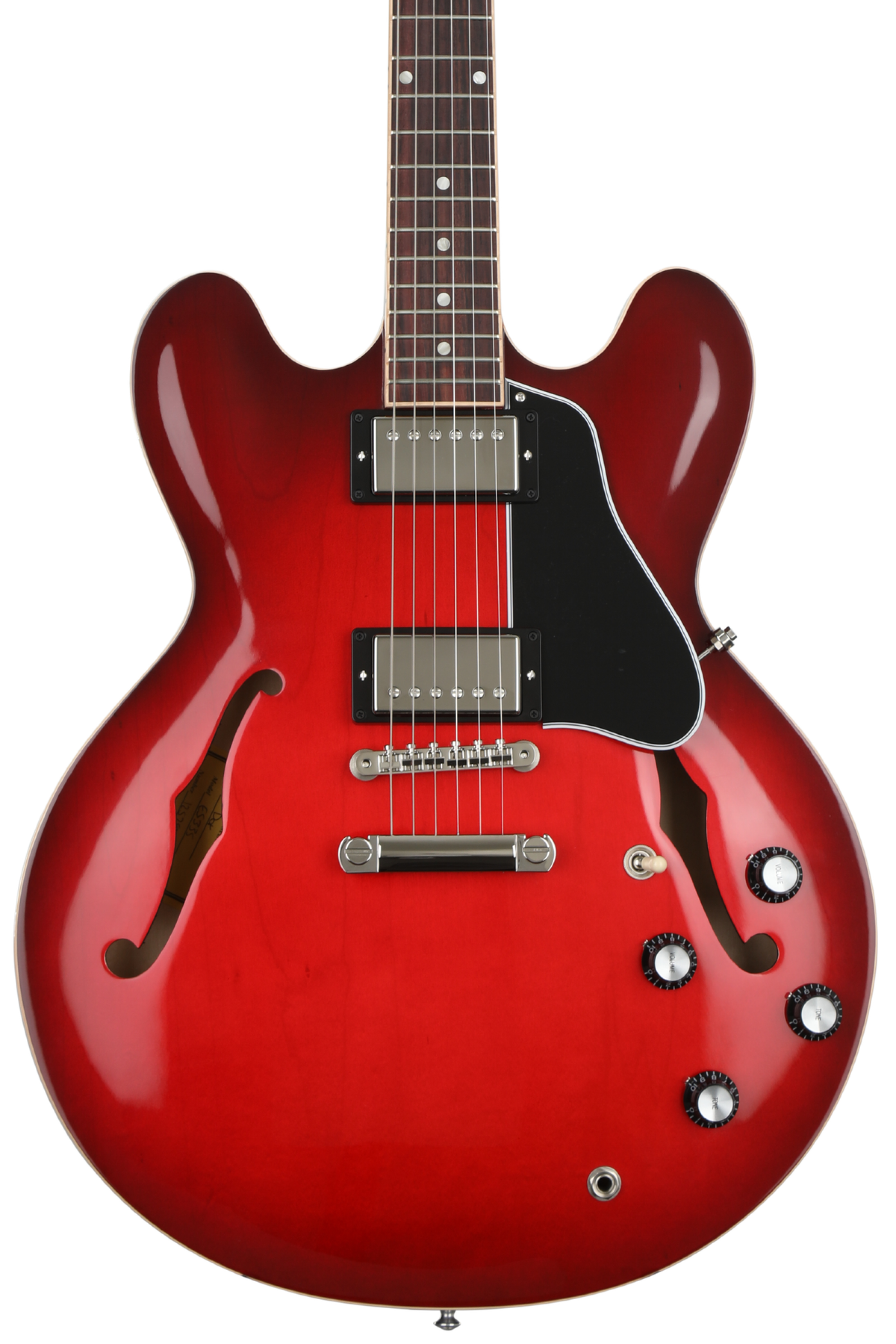 現状渡し】エピフォン ES-335 Dot Cherry Red レフティ 現状渡し