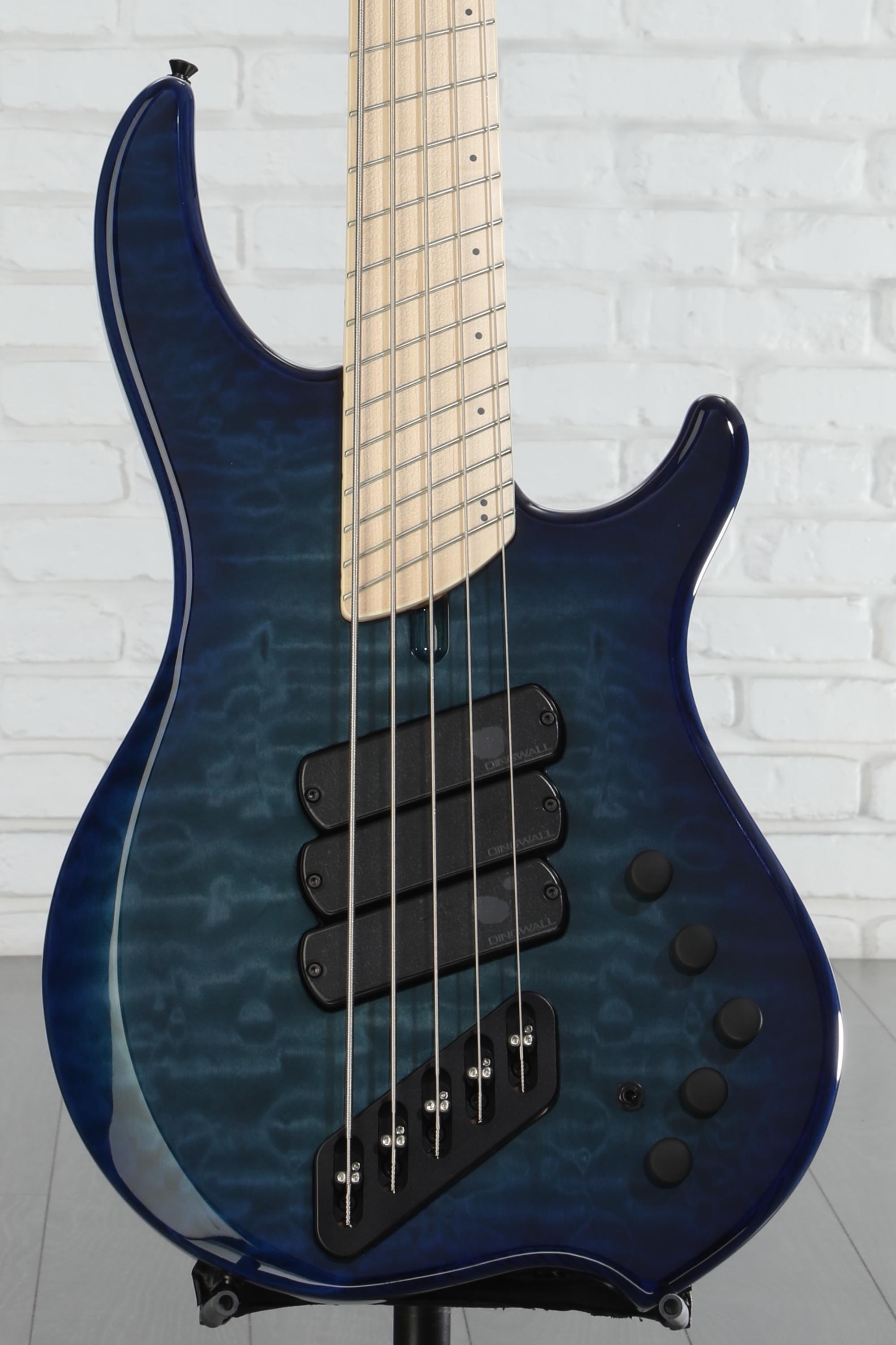 Dingwall Guitars Combustion 5-string Electric Bass - Indigo