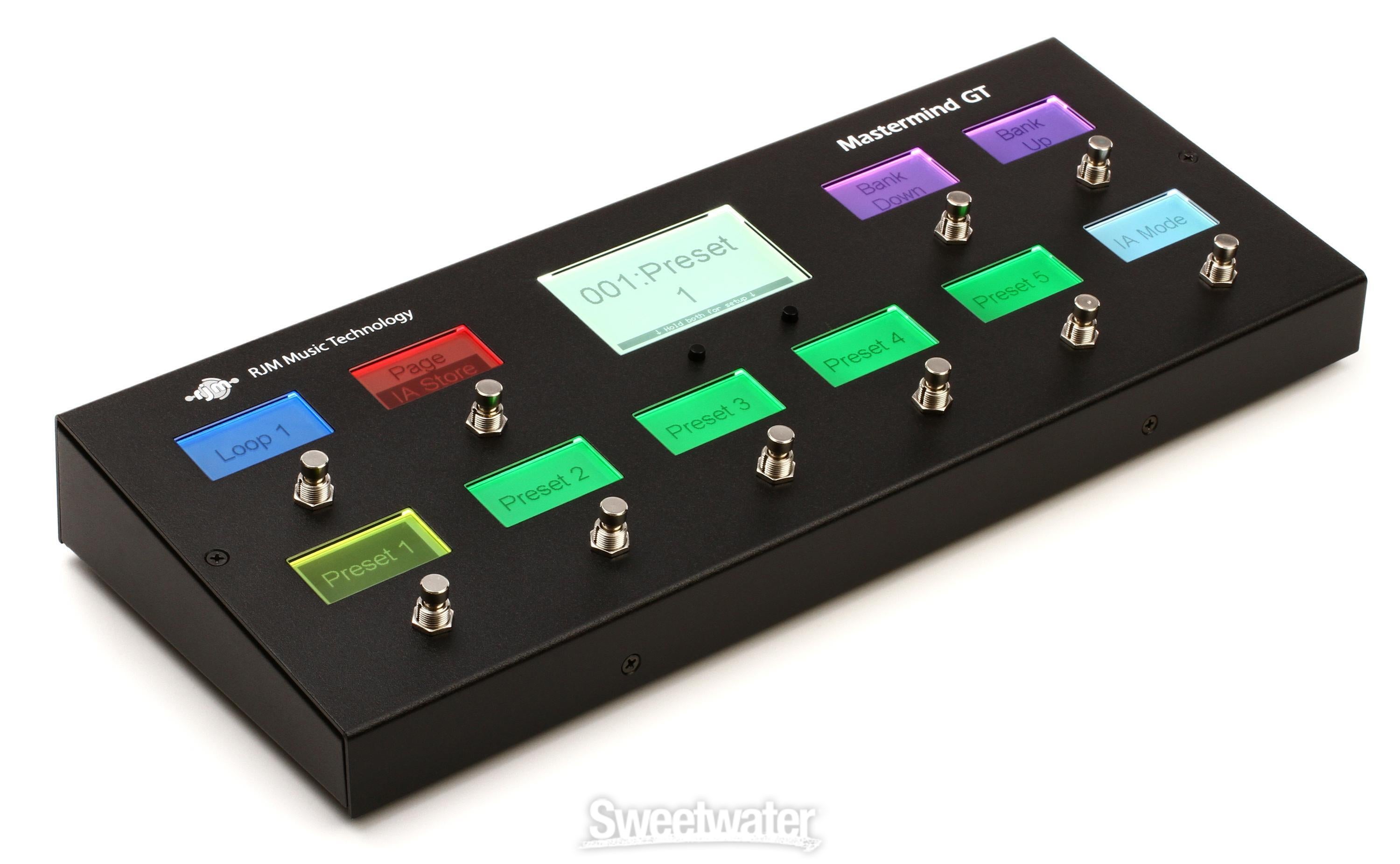 RJM Music Mastermind GT/10 MIDI Controller | Sweetwater